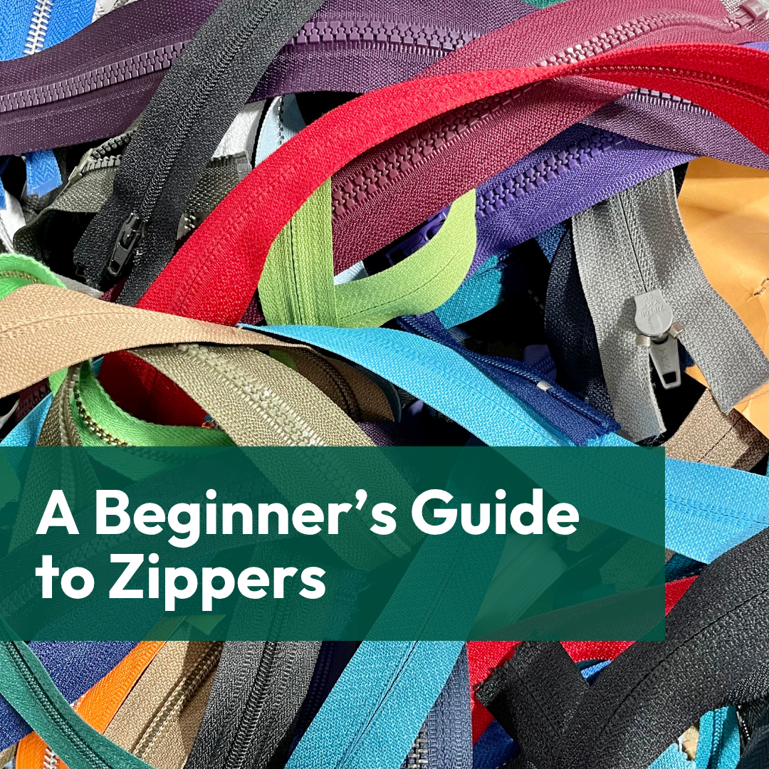 A Beginner’s Guide to Zippers