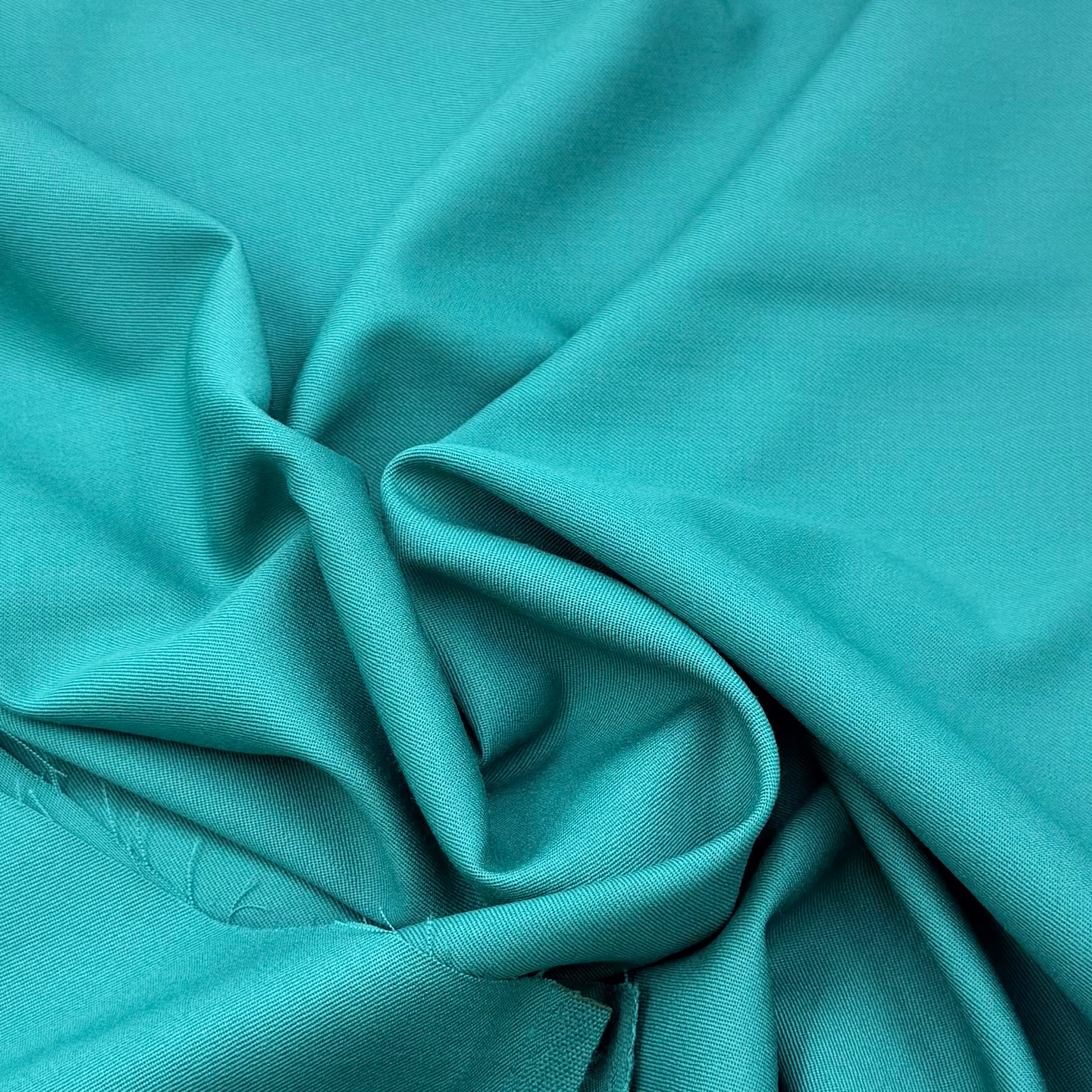 Wool Blend Twill Suiting - Emerald (WSW0794)
