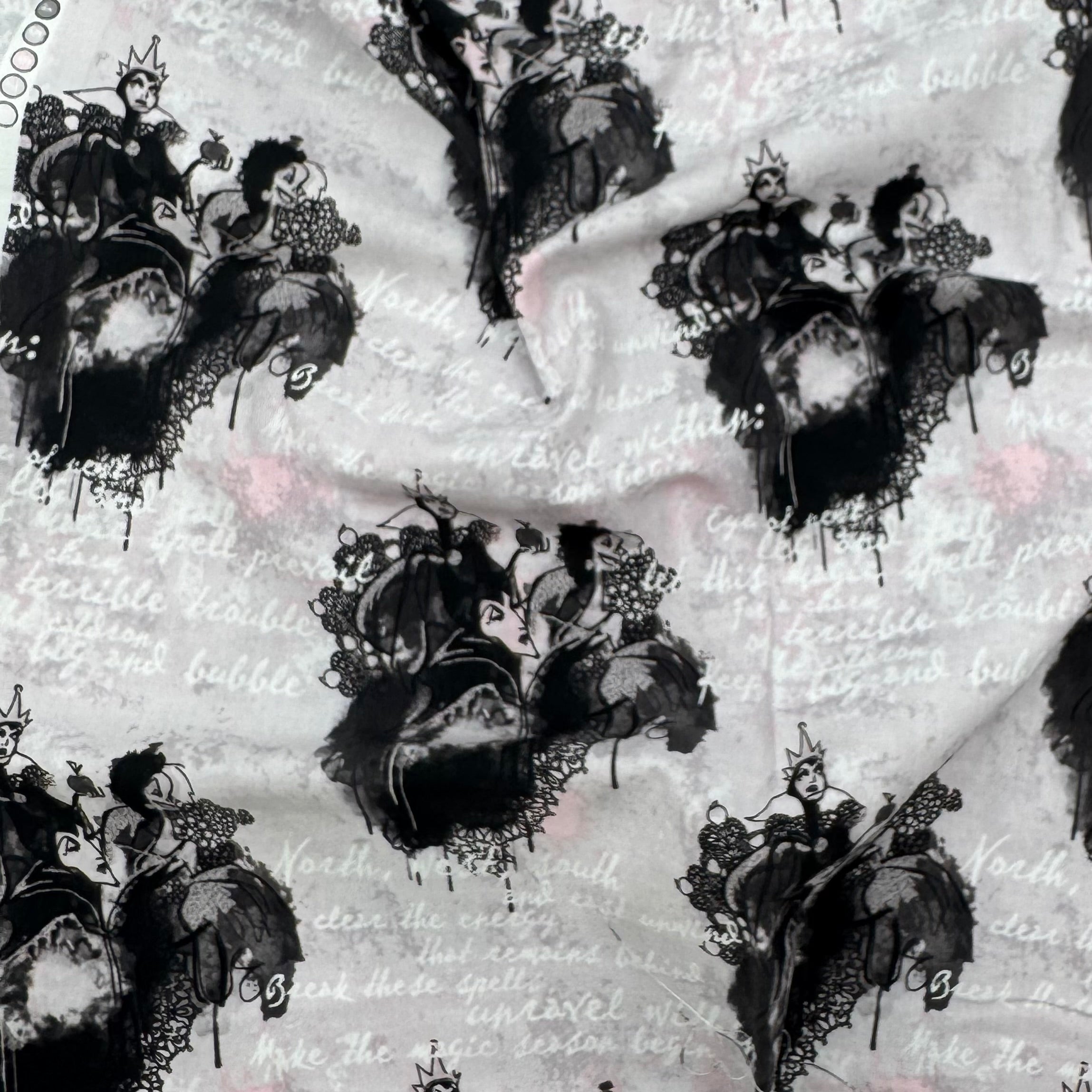 Quilting Cotton - Disney Villains (WQC3255)