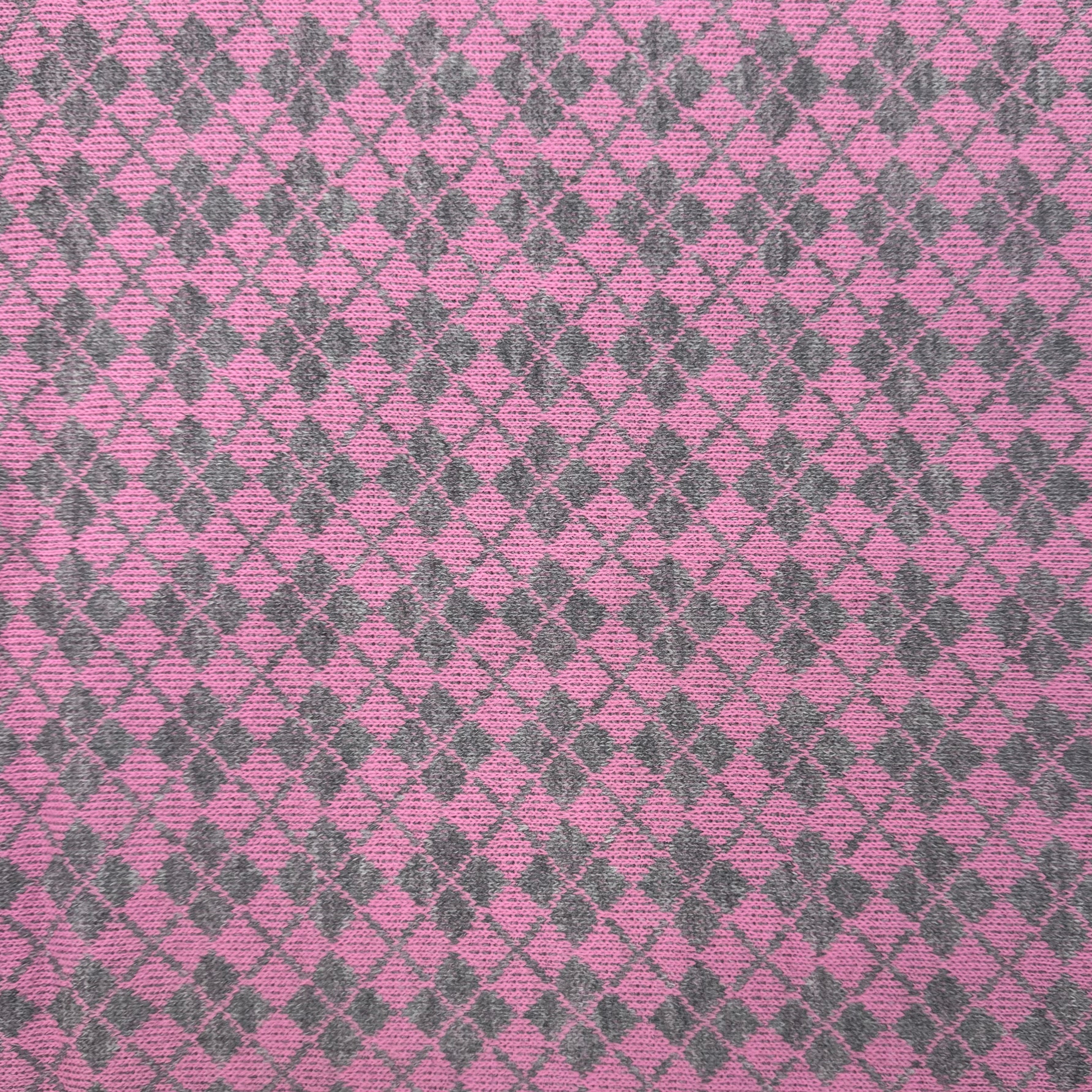 Vintage Knit Tube - Pretty in Argyle (KXX0272)