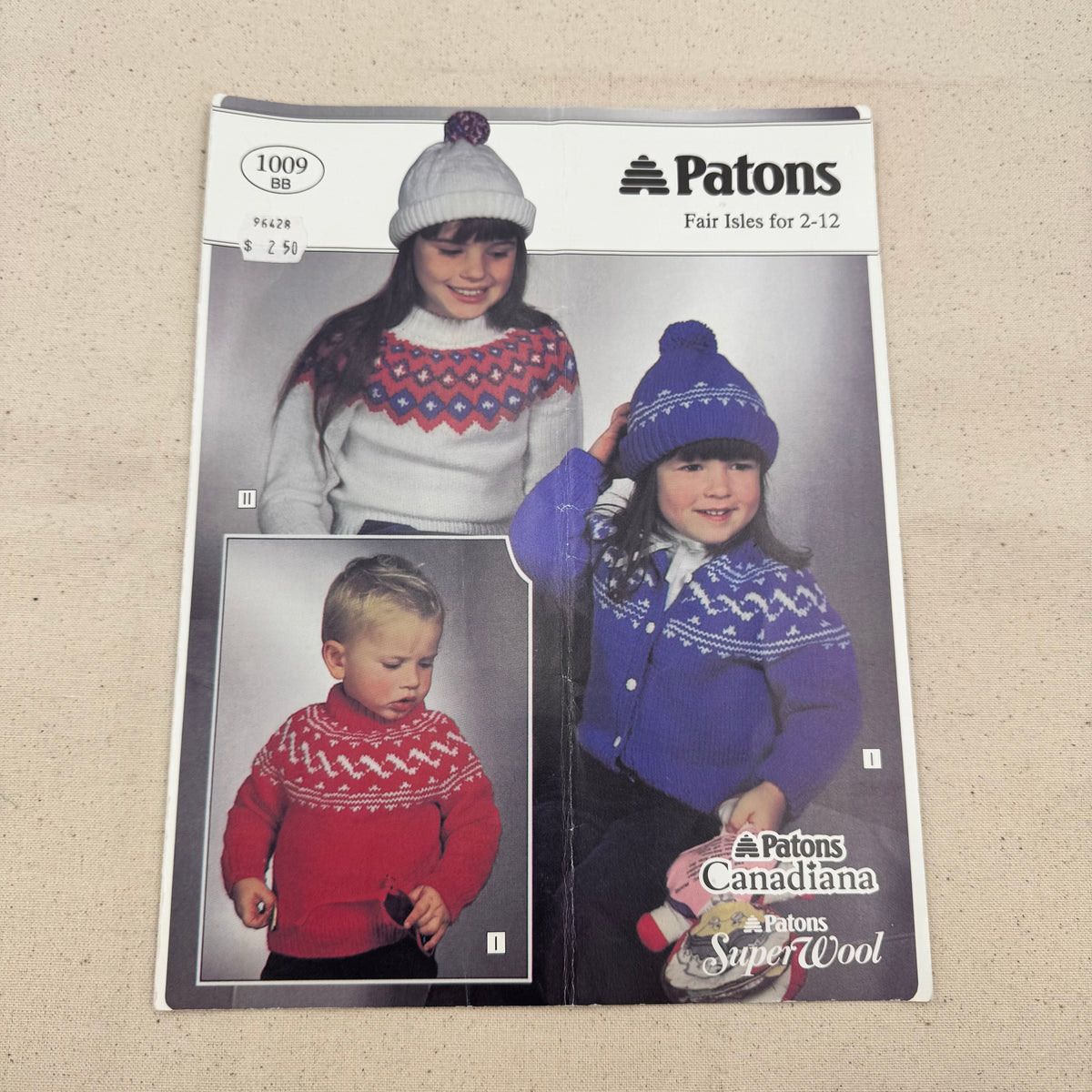 Patons Knitting Book - Fair Isles for 2-12 (NBK0399)