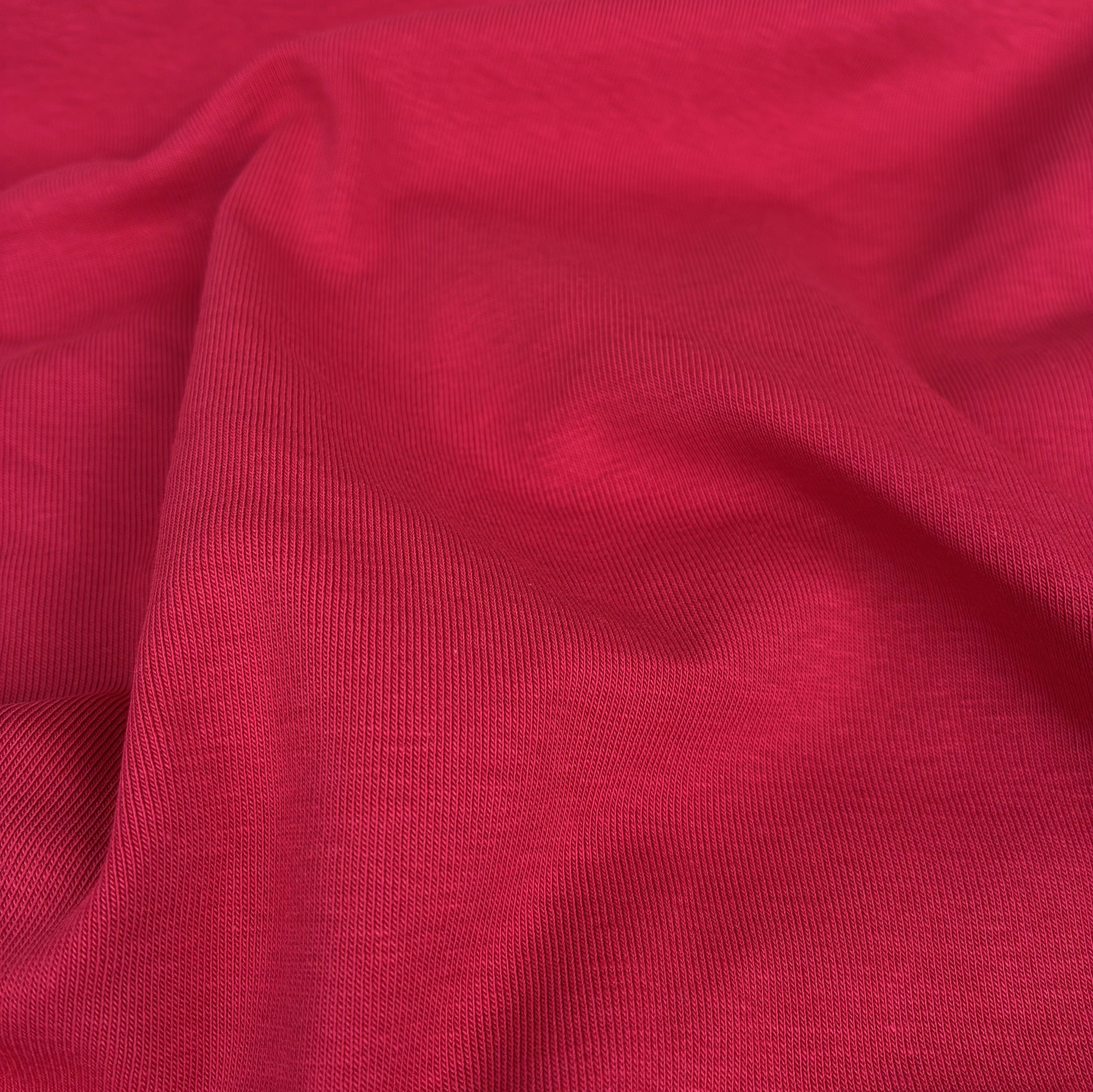 Cotton Baby Rib - Cherry Red (KRB0607)