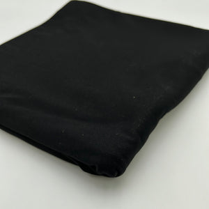 Cotton Jersey, Black (KJE0792)