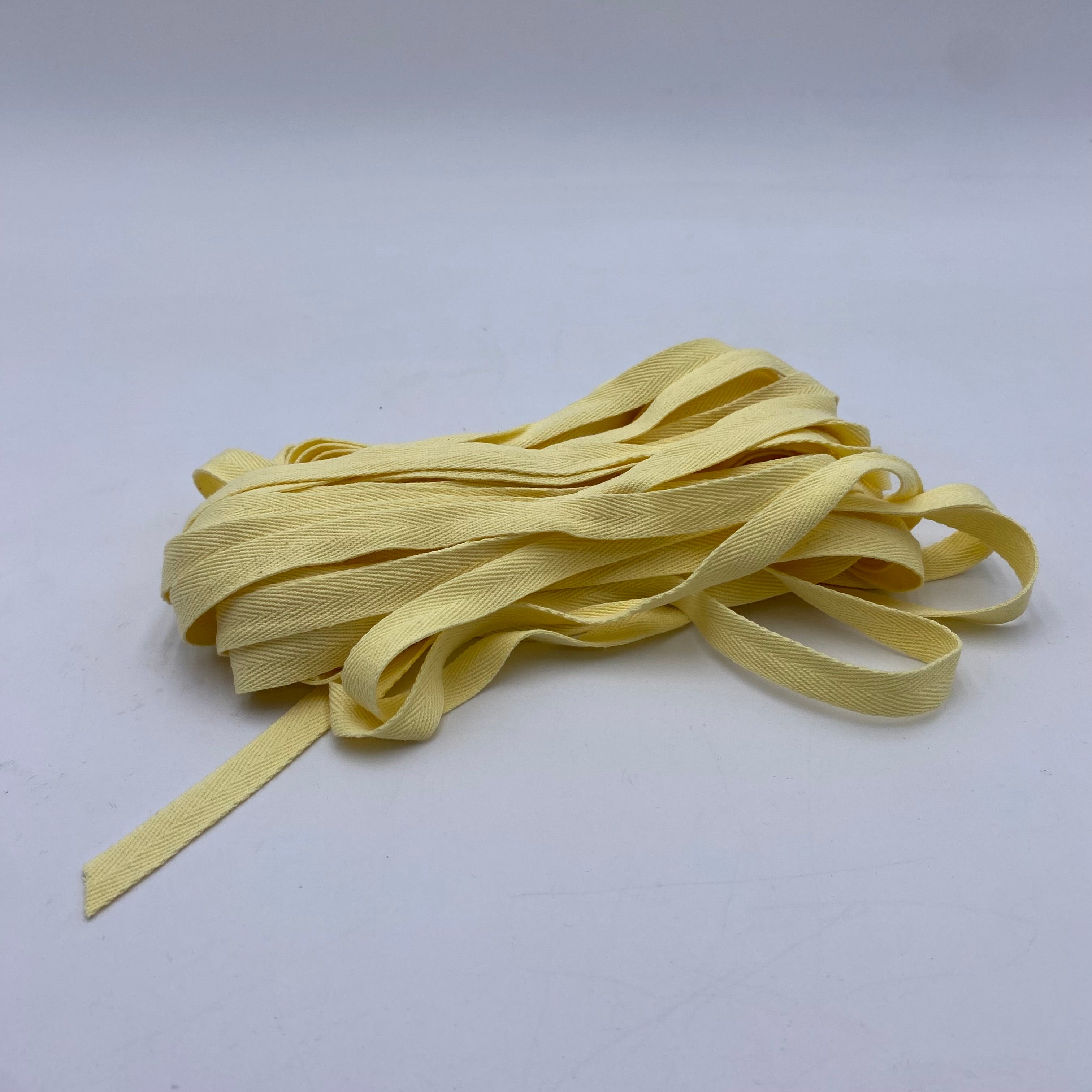 Cotton Twill Tape - Butter - 15m Bundle (NXX1630)