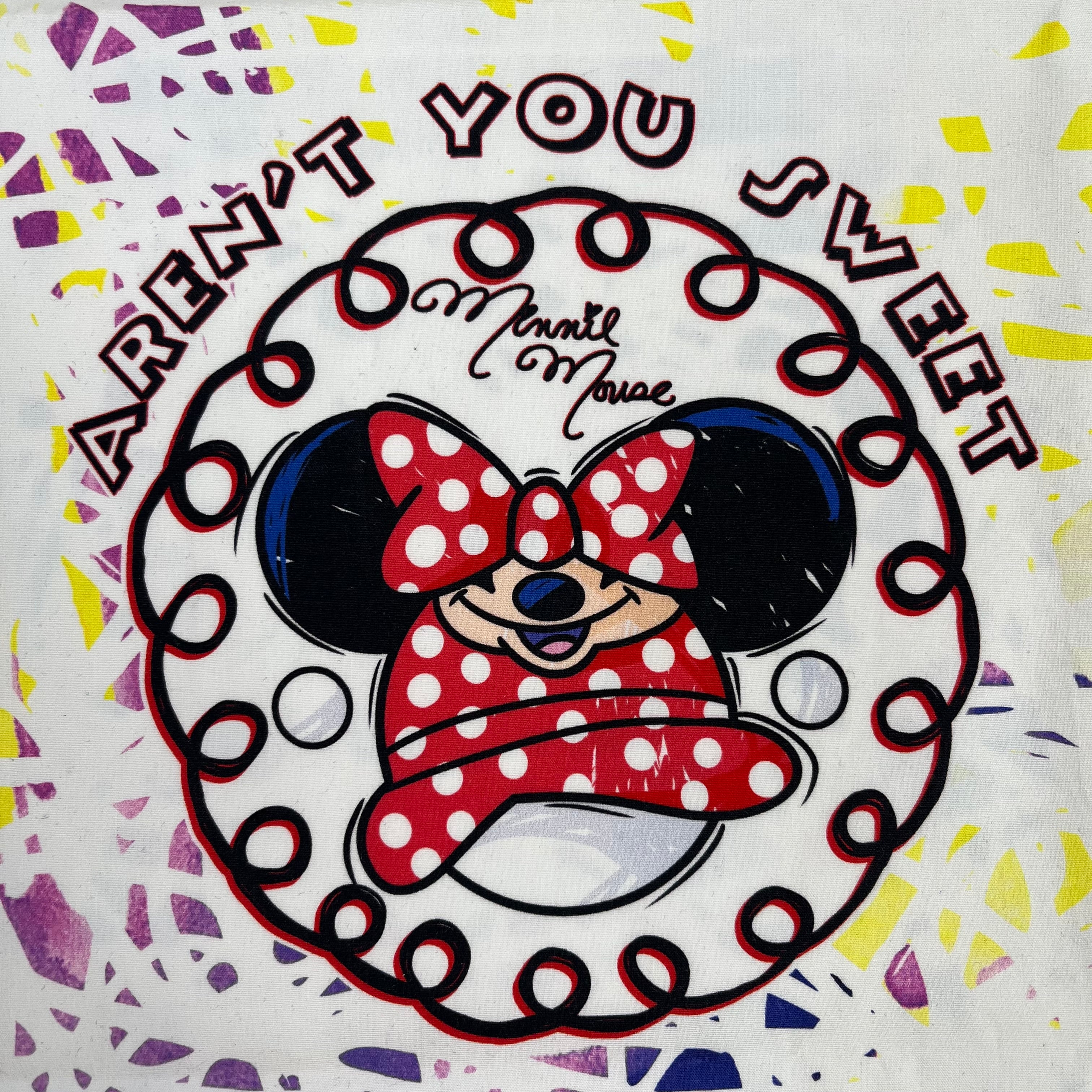 Quilting Cotton Panel - Minnie Mouse (WQC3099)