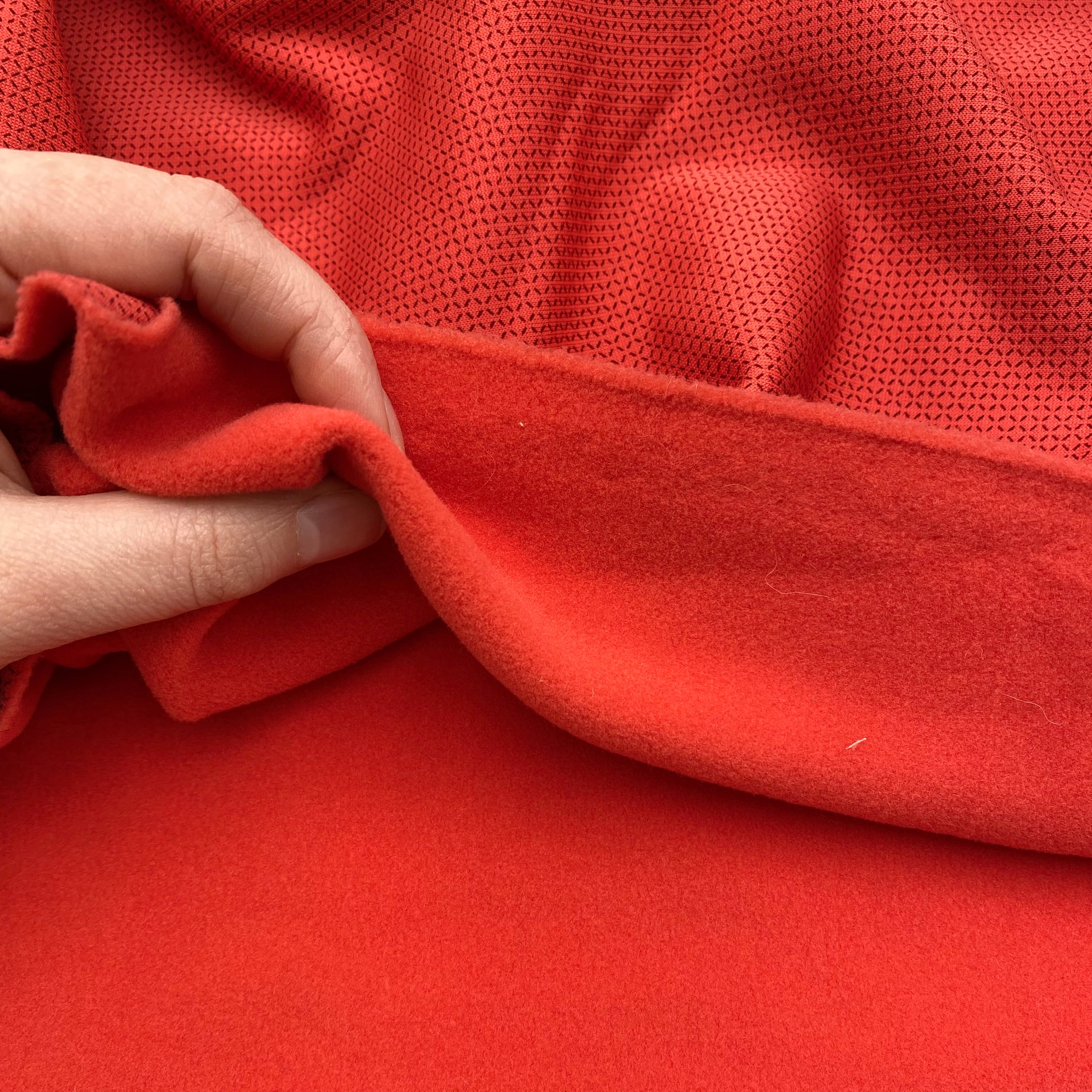 Micro Hoodie Fleece - Strawberry (KFC0341:43)