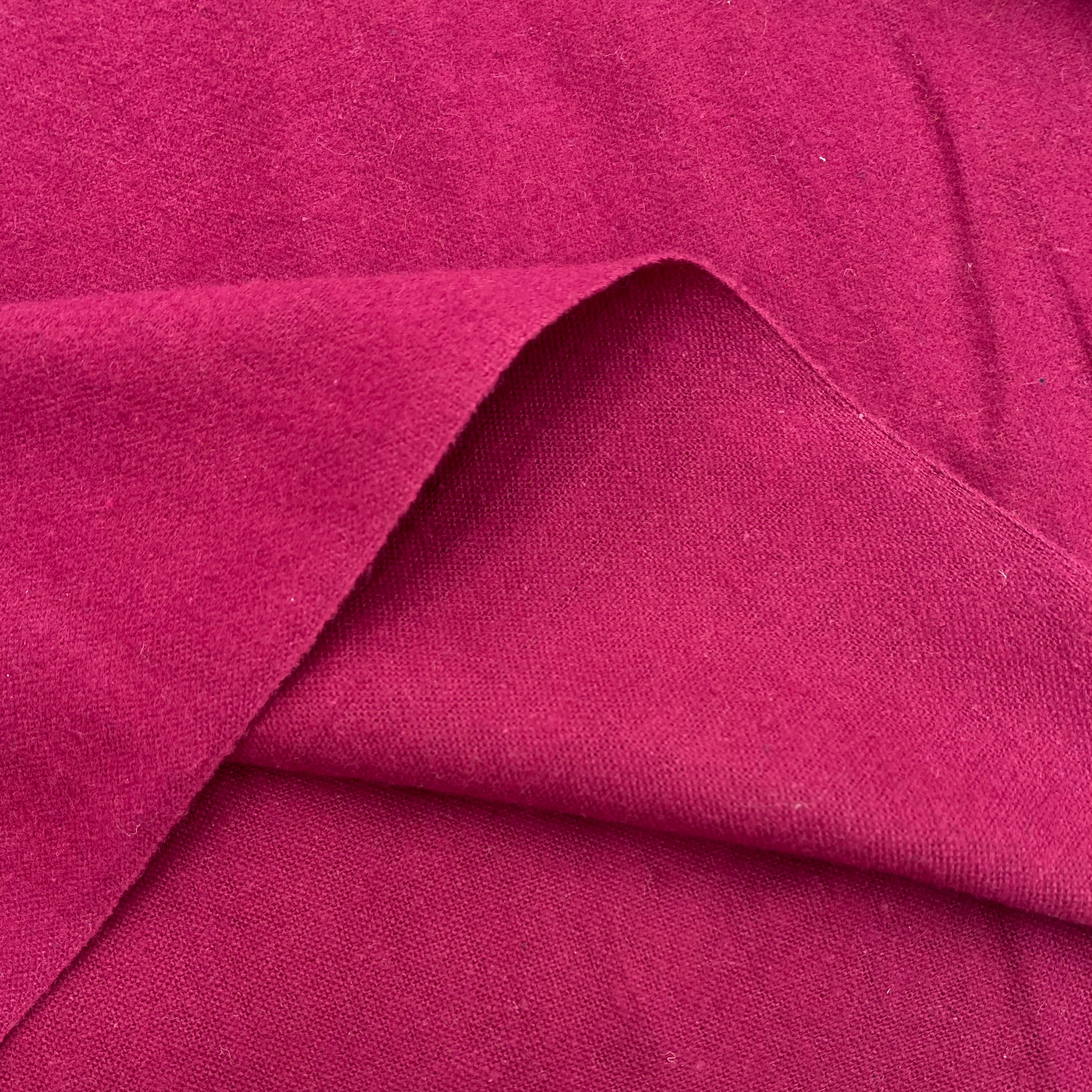 Cotton Flannelette - Deep Magenta (WFL0396)