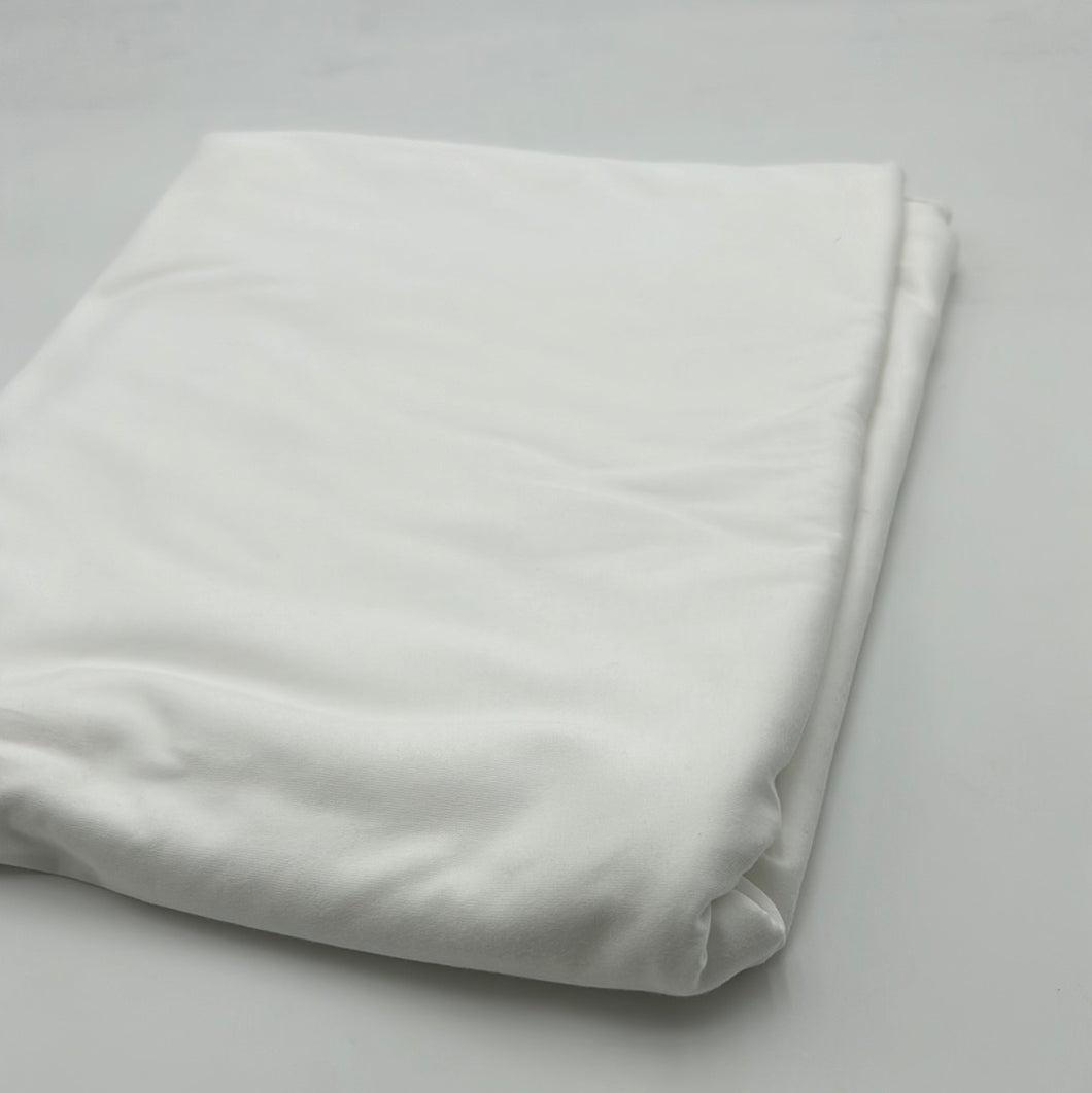 Cotton Jersey, White (KJE0867)