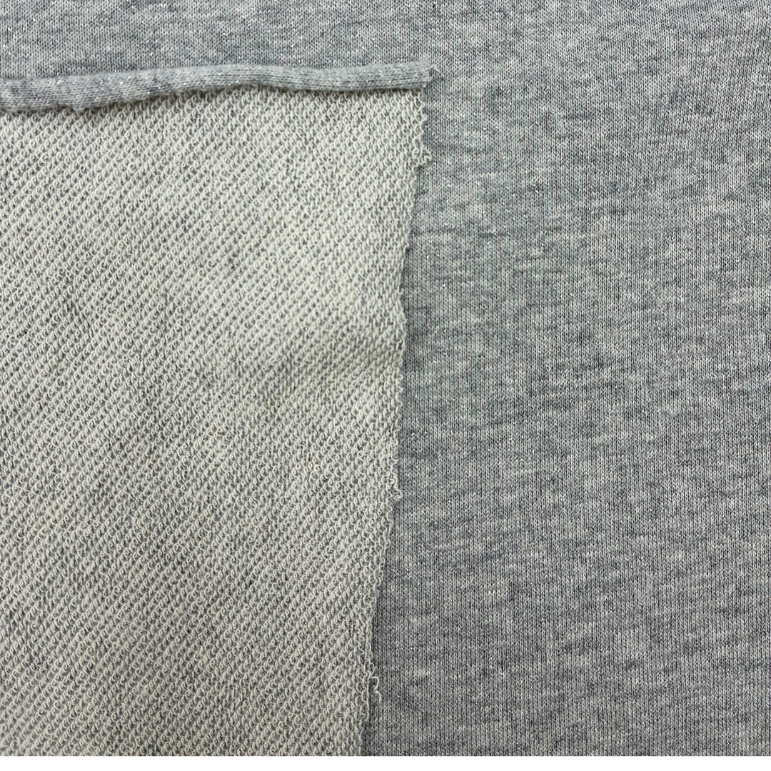 Cotton Lurex French Terry - Diamond Dust (KFR0665:67)