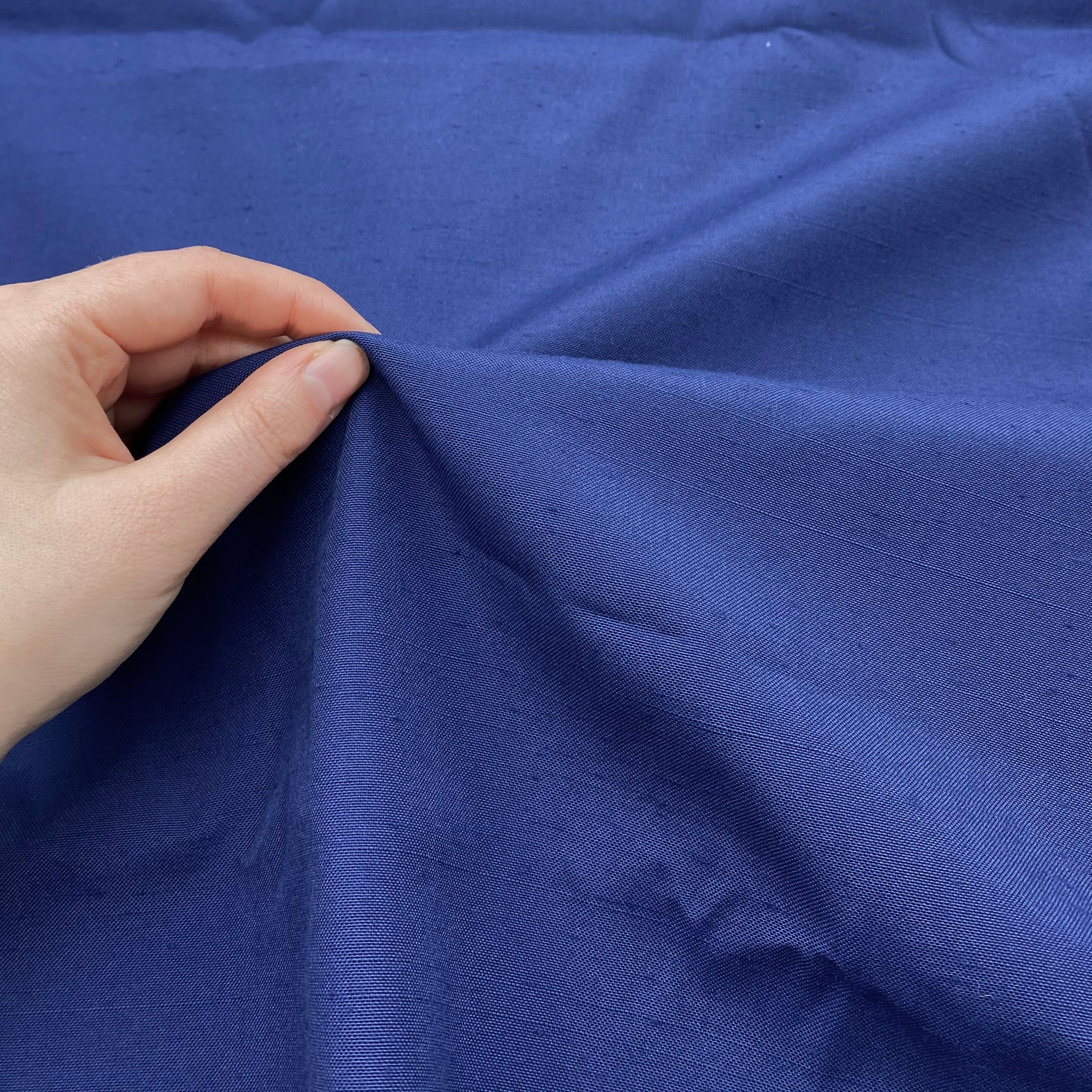 Slub Suiting - Marine (WSW0684)