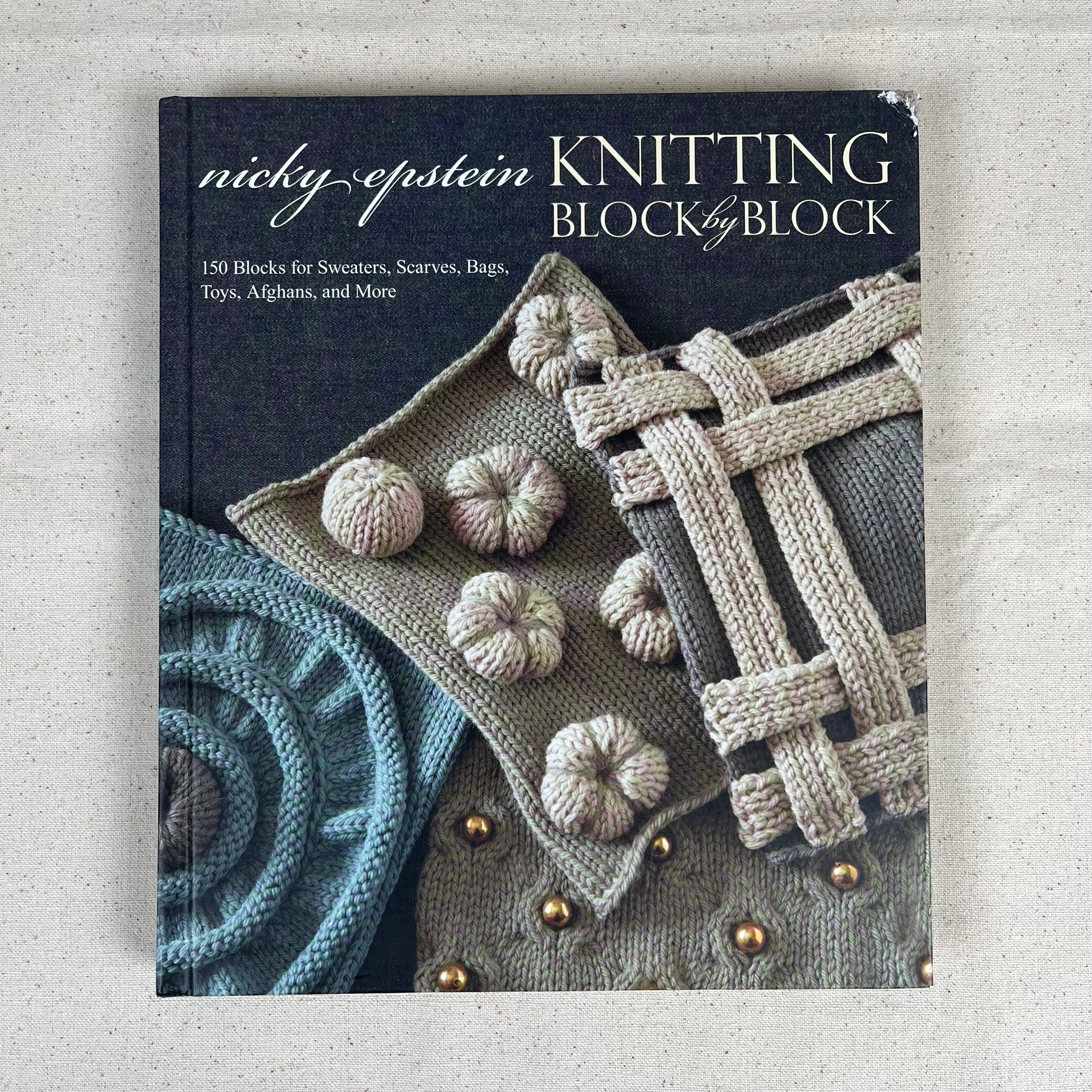 Knitting Book - Knitting Block by Block (NBK0324)