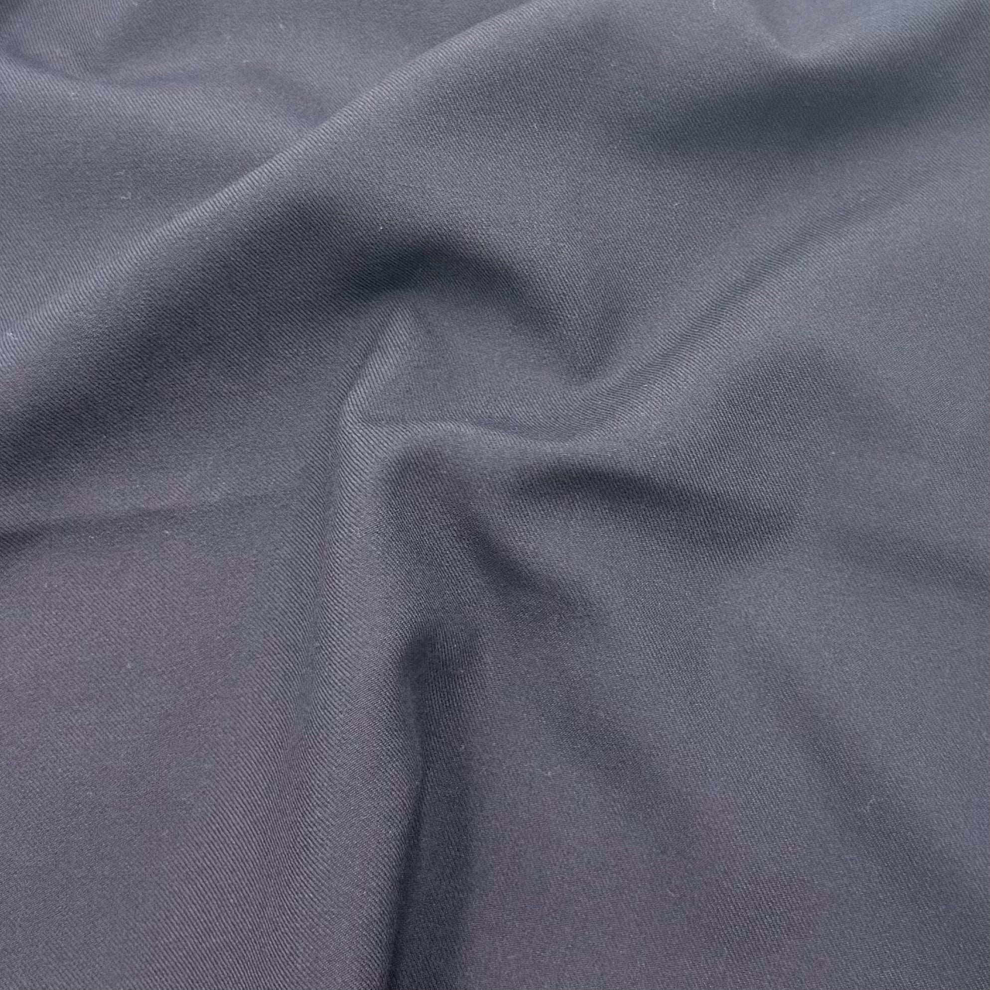 Wool Blend Twill Suiting - Navy Night (WSW0795)