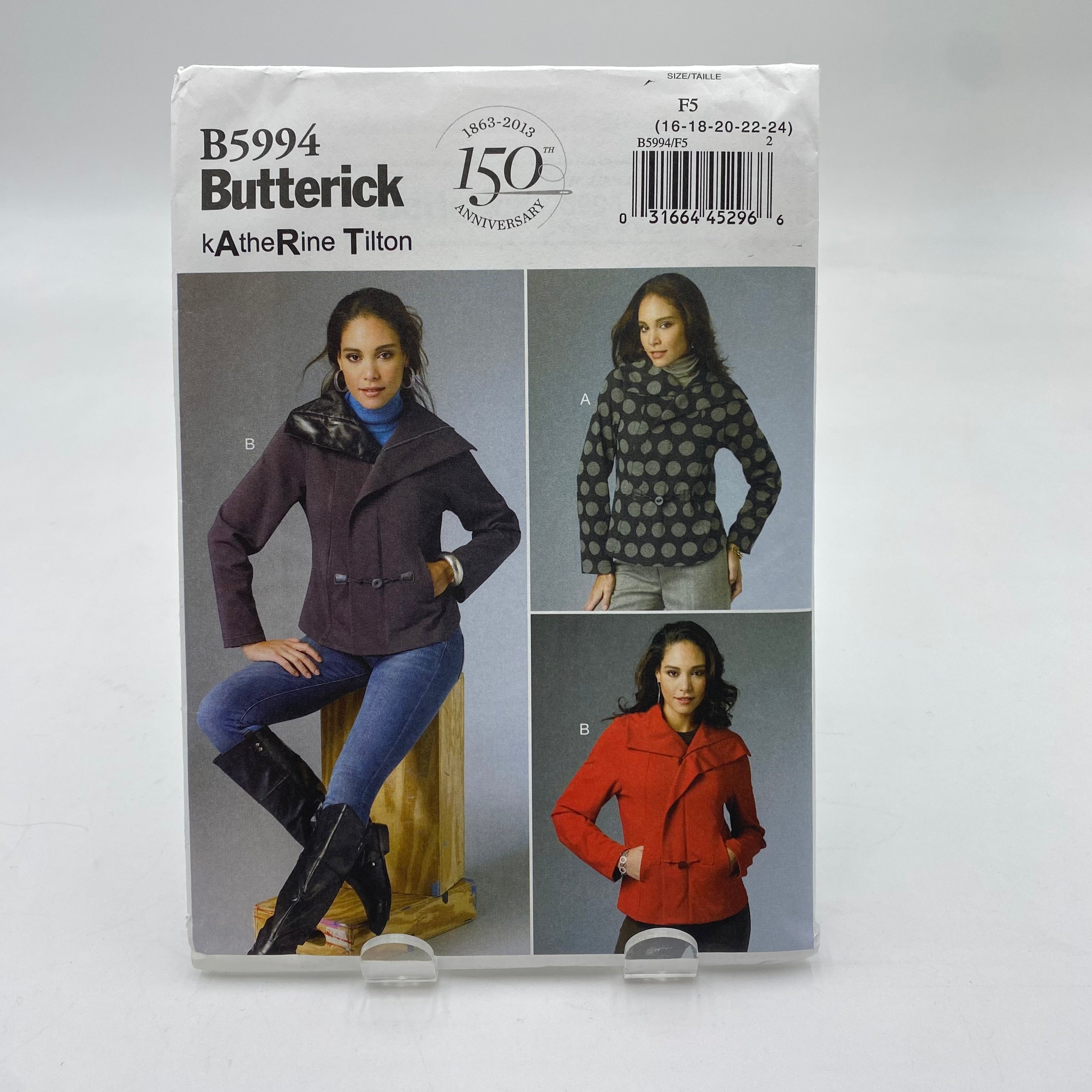 Butterick Pattern - Misses' Jacket B5994 (NPA0195)