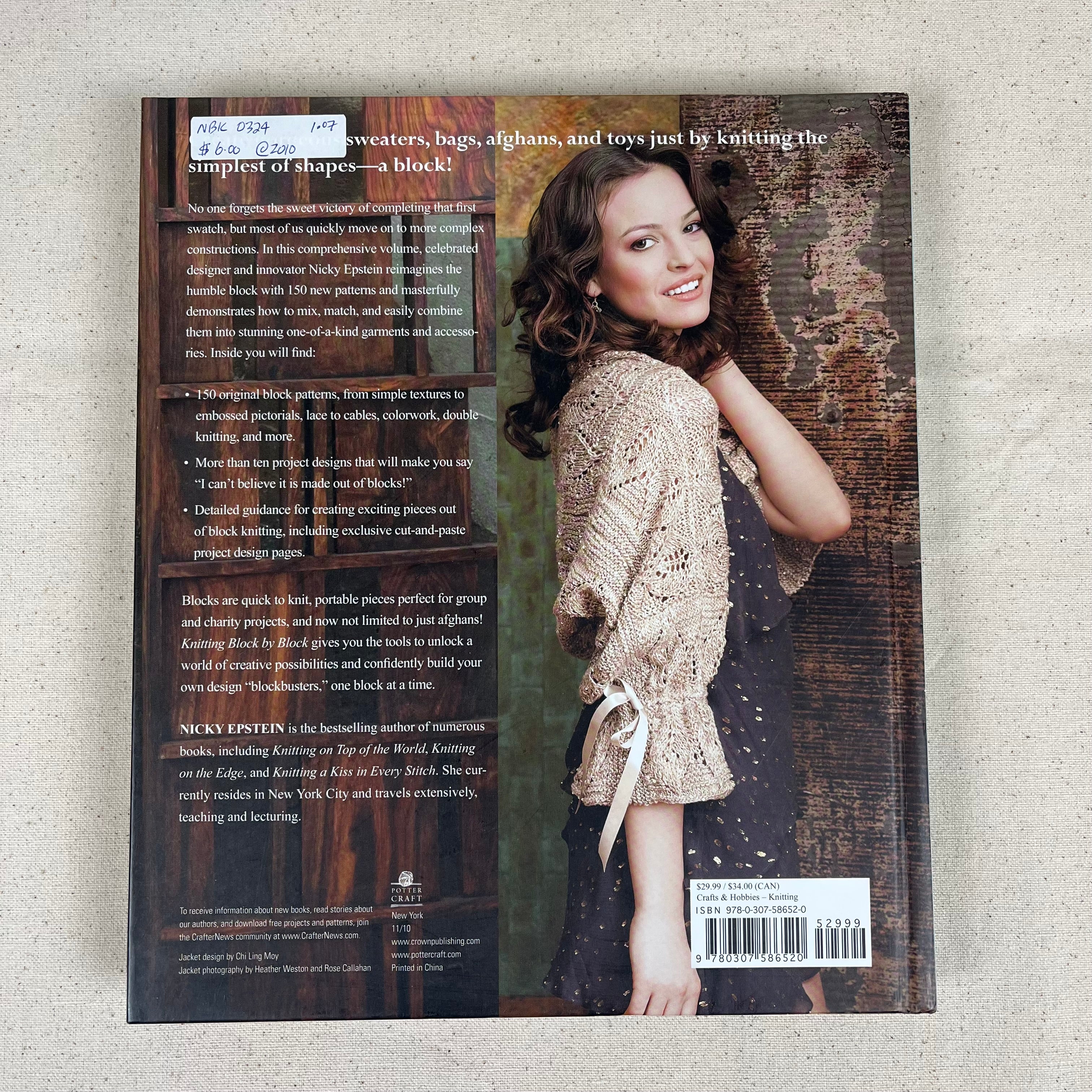 Knitting Book - Knitting Block by Block (NBK0324)