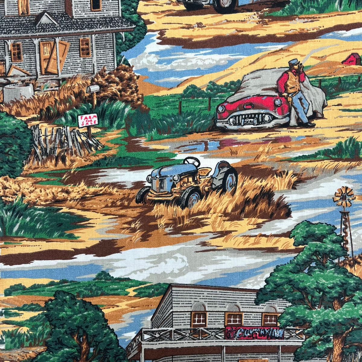 Quilting Cotton - Farms for Sale (WQC3301)