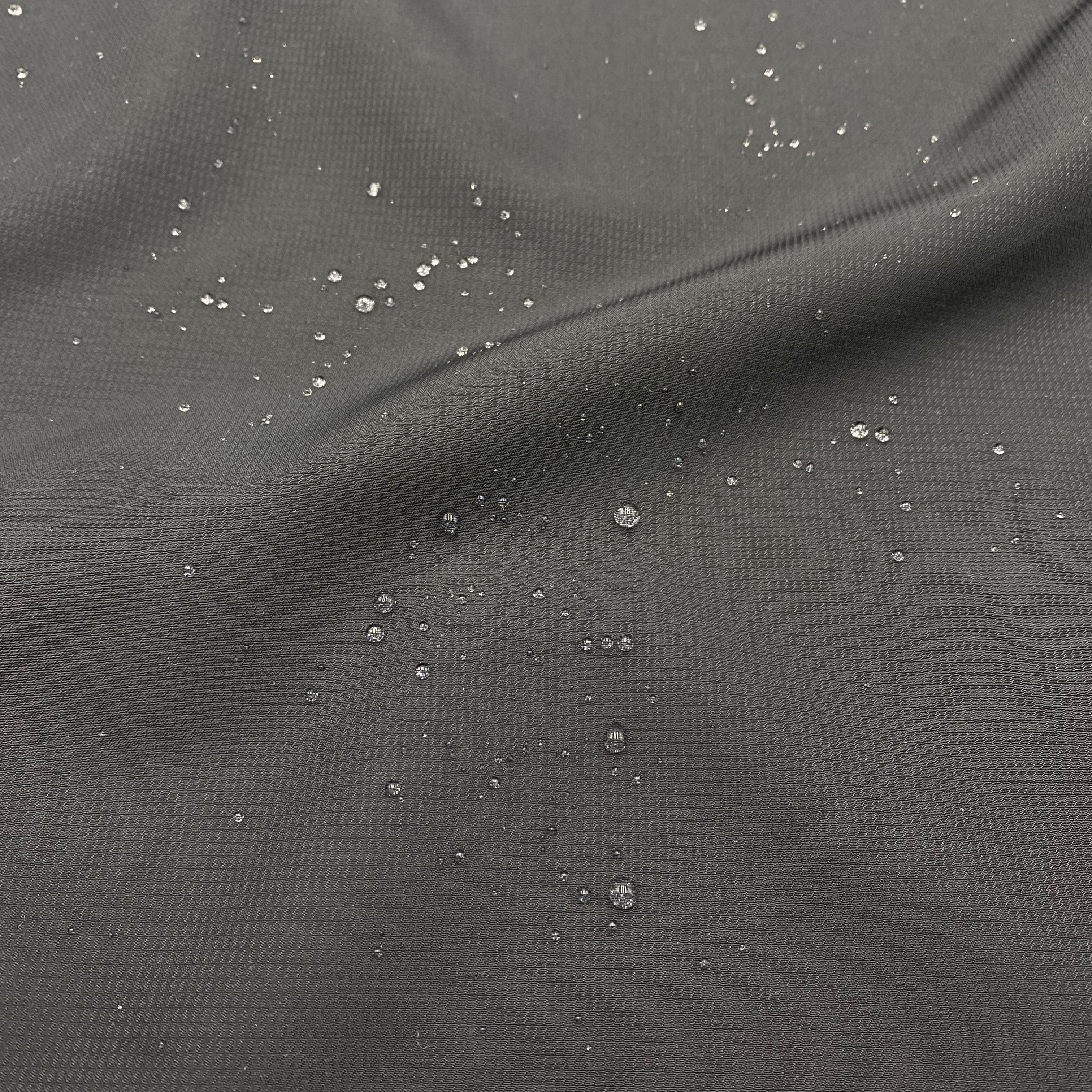 Waterproof Dobby Outerwear - Black (SOW0198)