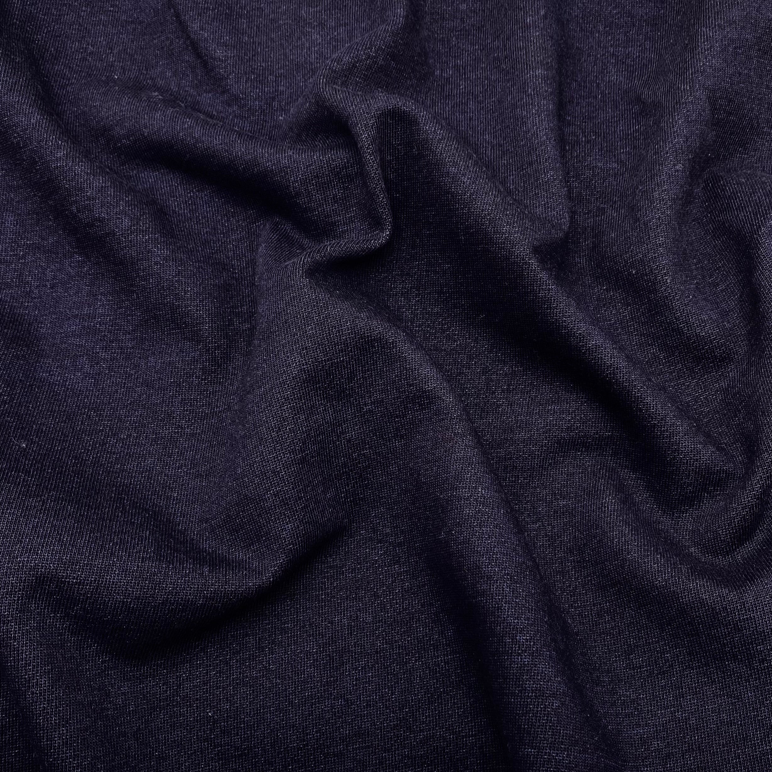 Cotton French Terry (overdyed) - Dark Wash Jeans (KFR0678)