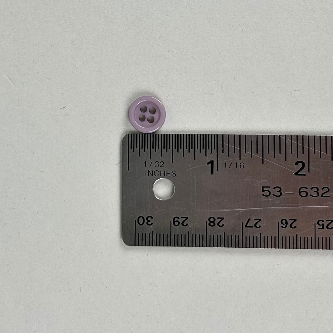 Plastic Buttons, Mauve (NBU0414)