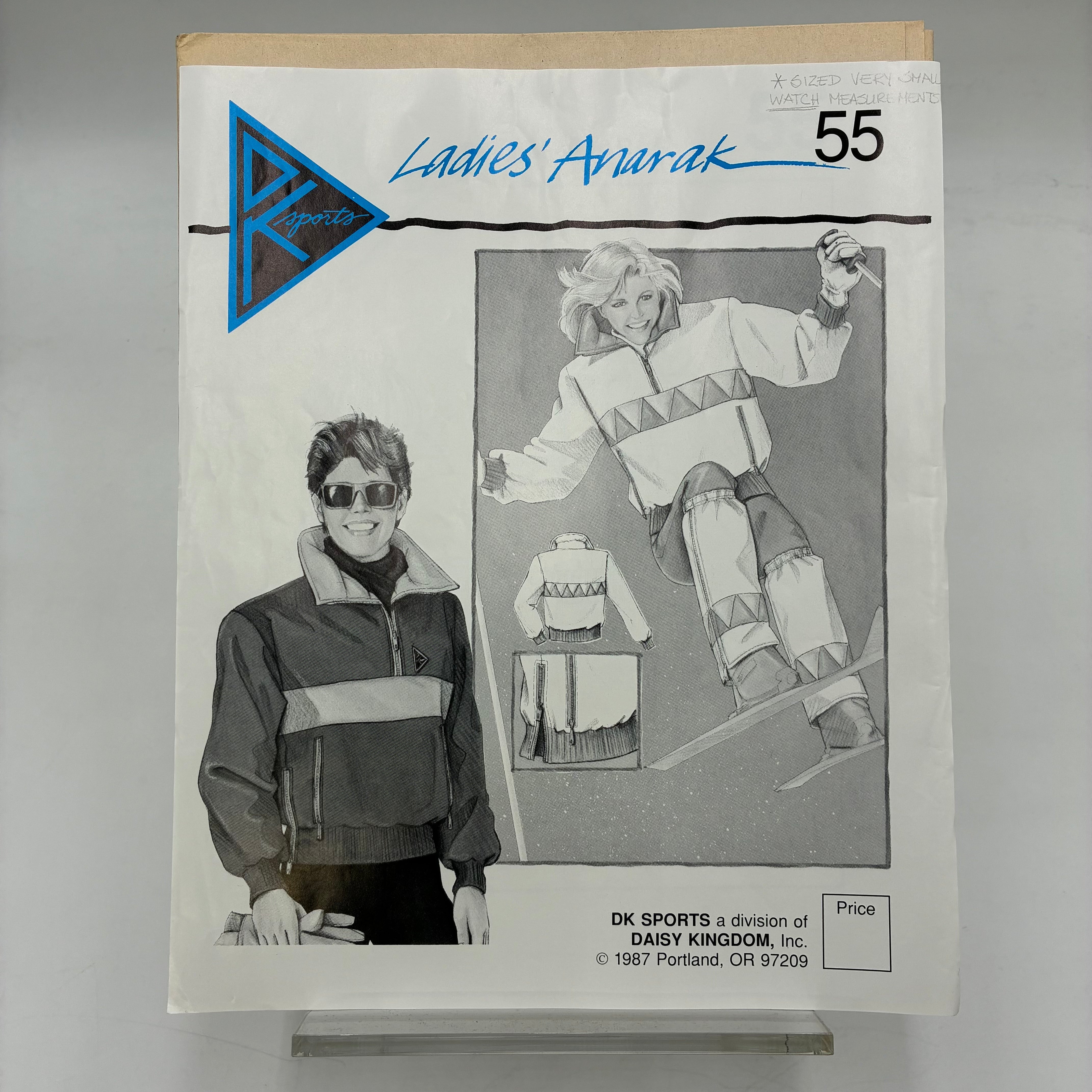 DK Sports Pattern - 55 Ladies' Anarak (NPA0326)