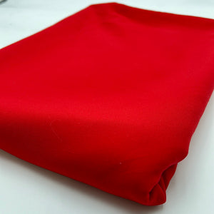 Rayon Blend Stretch Woven Fabric, Very Red (WBW0356)