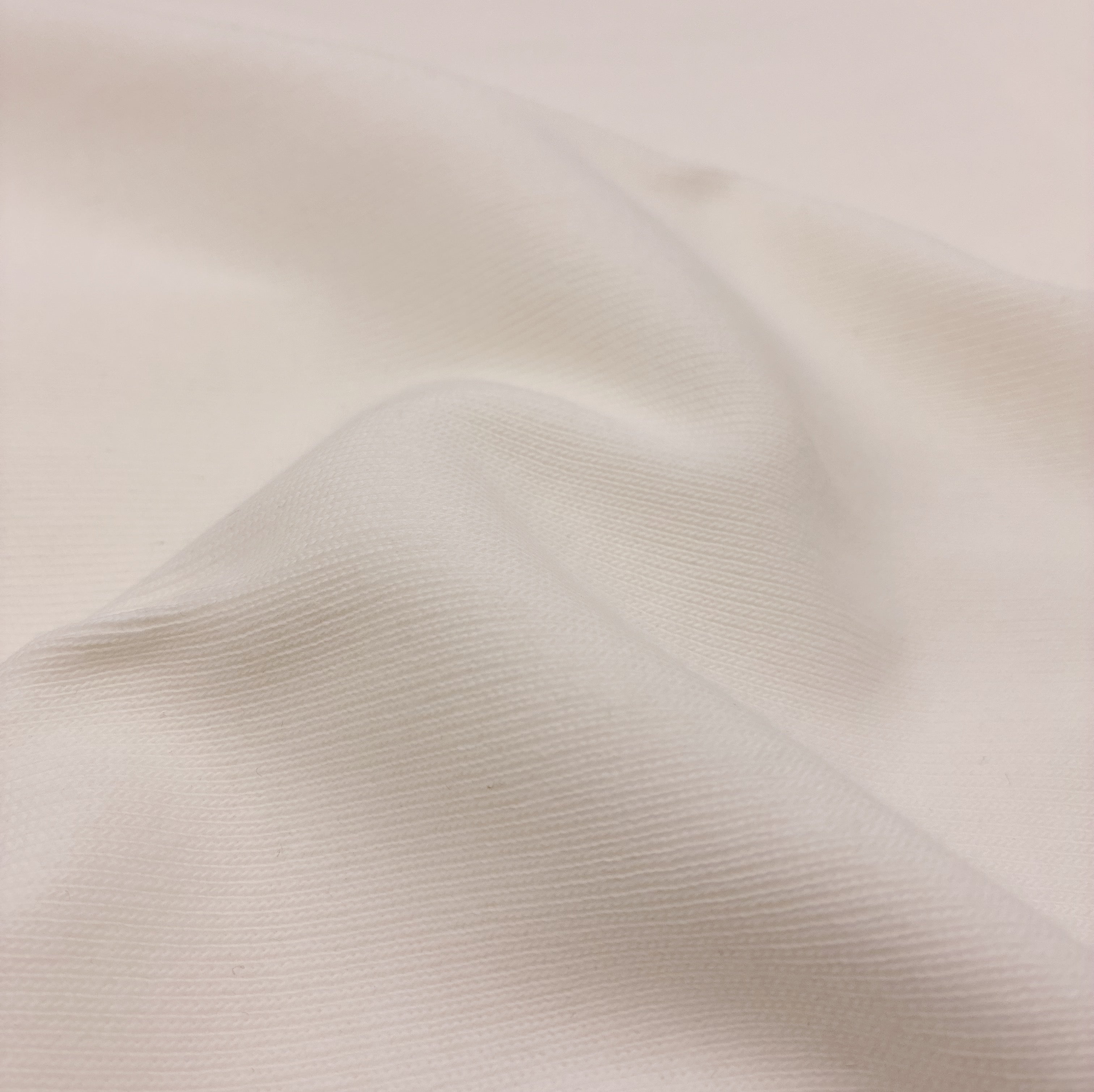 Cotton Heavy Rib - White (KRB0668:69)