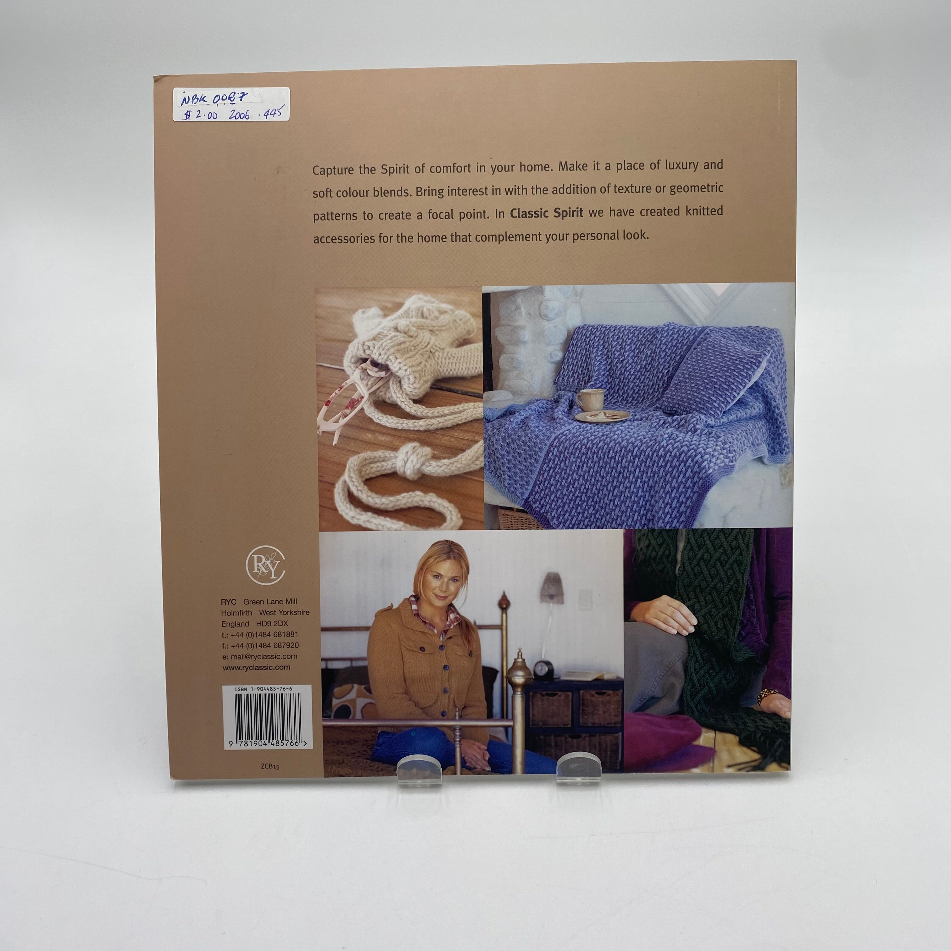 Knitting Book - Classic Spirit Book 15 (NBK0087)
