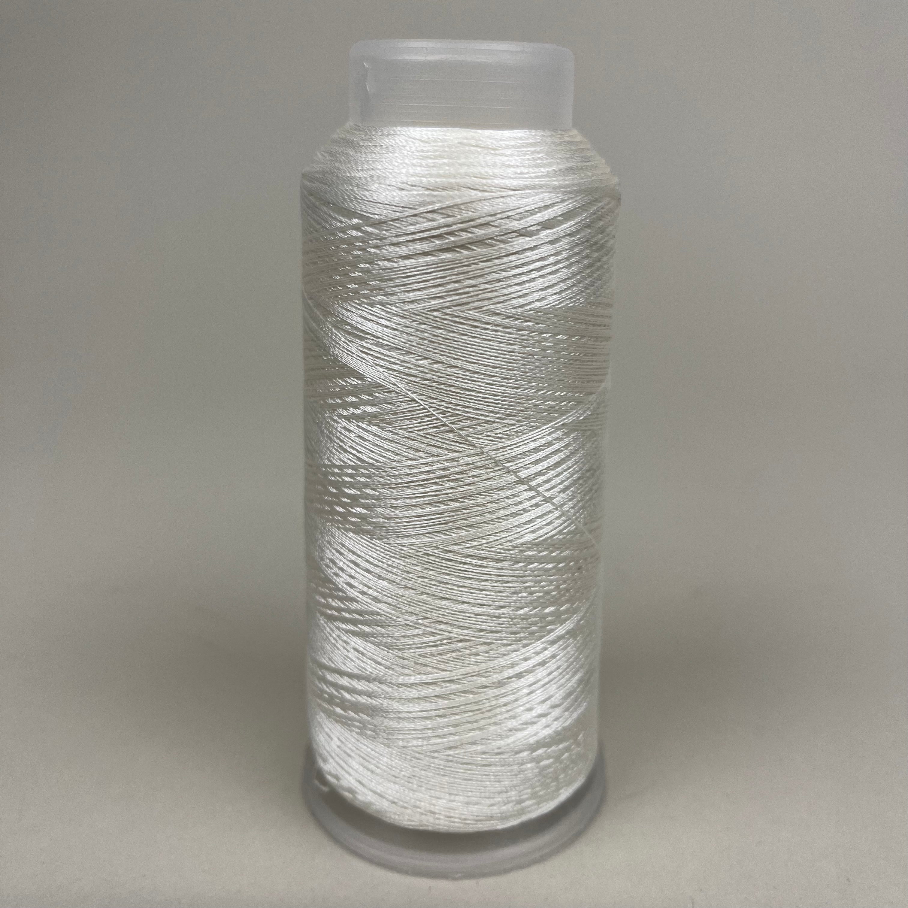 Machine Embroidery Thread - White (NTH1257)