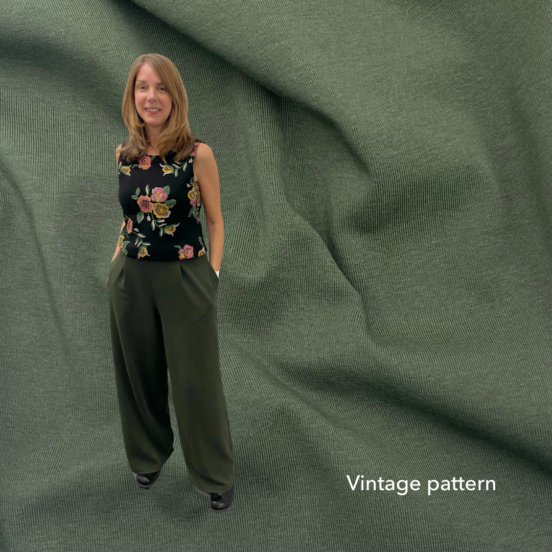 Cotton Baby Rib, Forest Green (KRB0494:495,545)