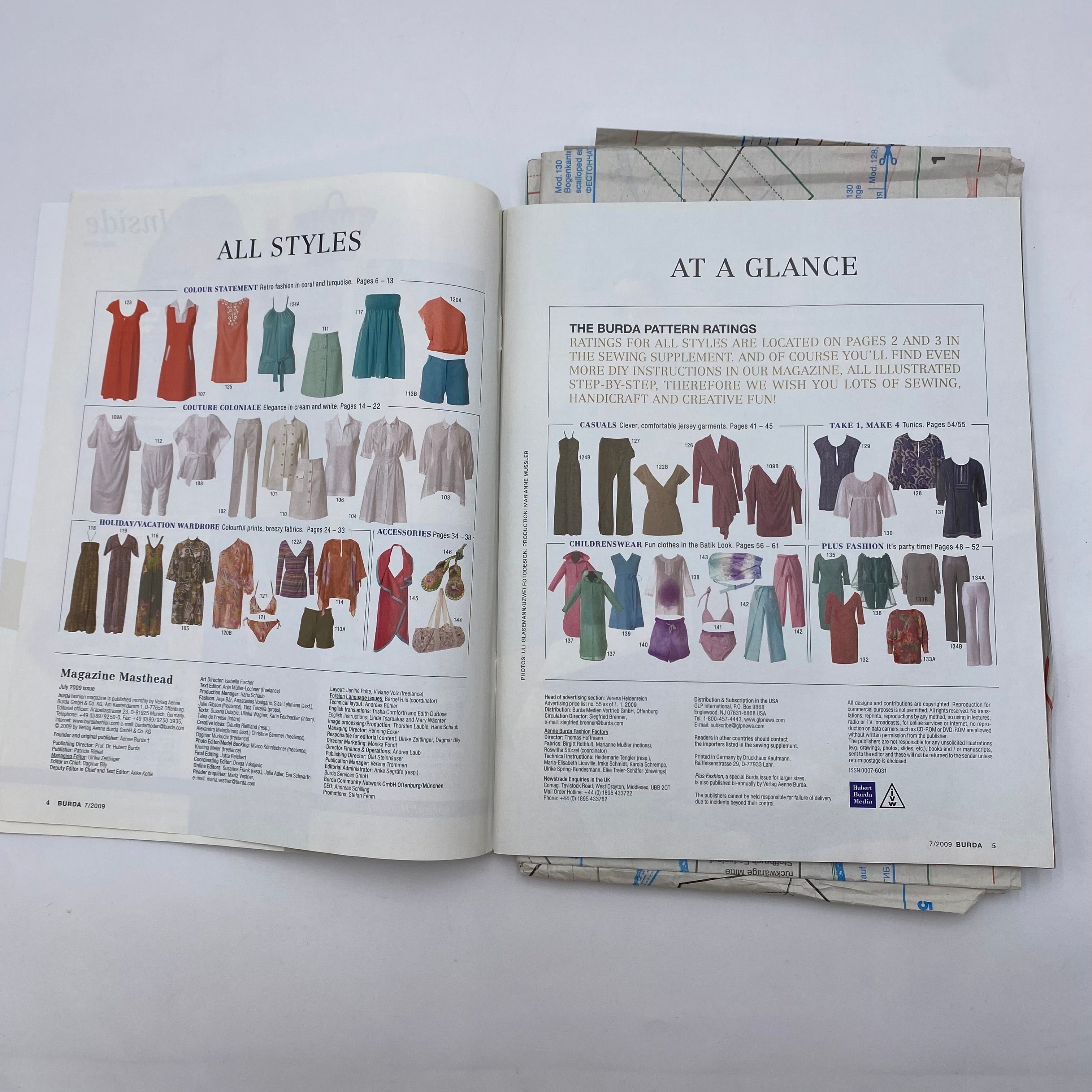 Burda Magazine - July 2009 (NBK0243)