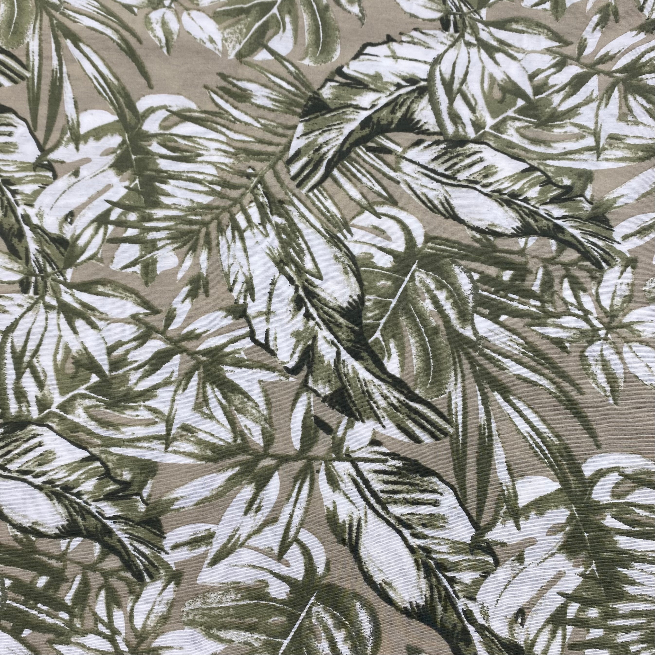 Rayon Dress Weight - Tropical Foliage (WDW3379)