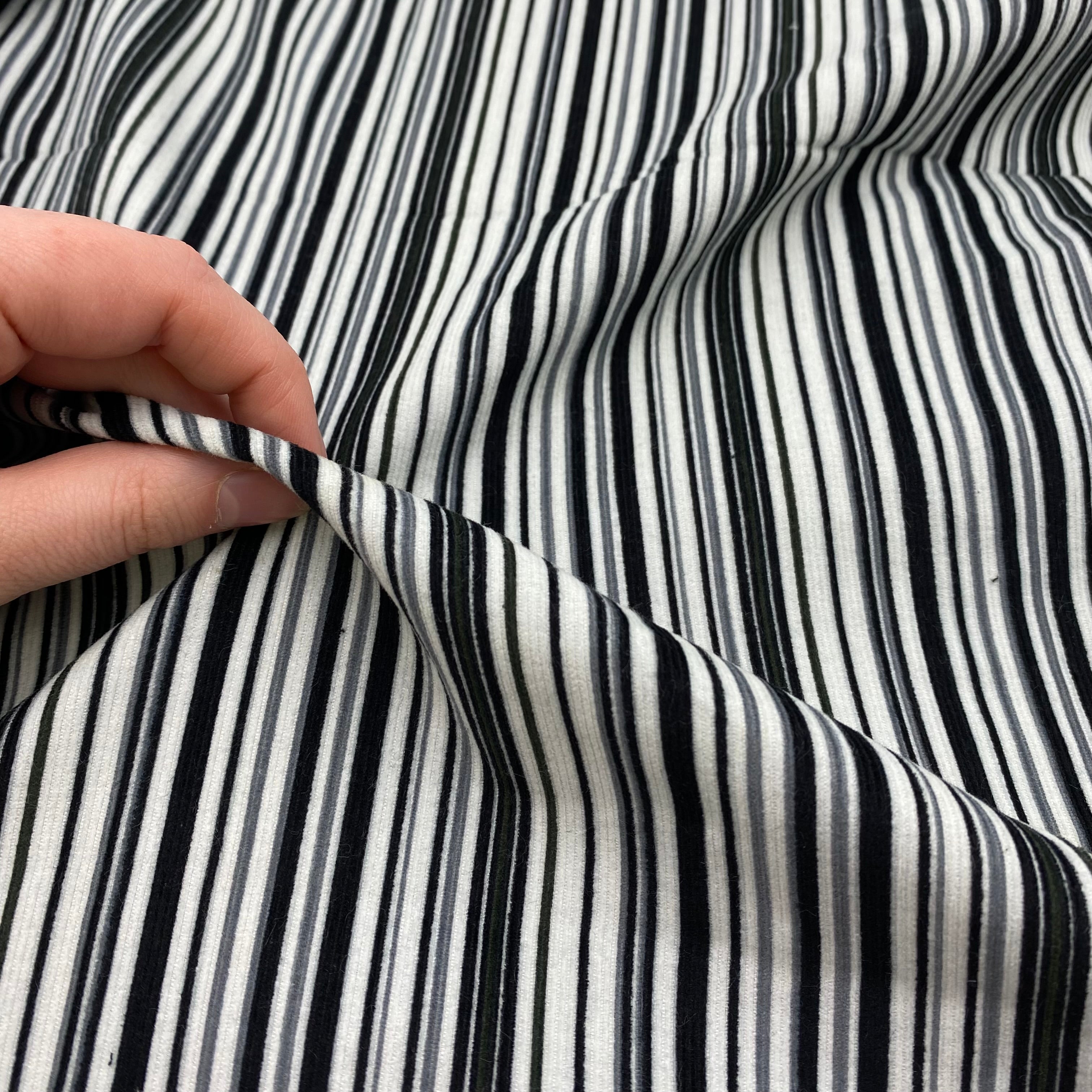 Cotton Pinwhale Corduroy - Monochrome (WCD0041)