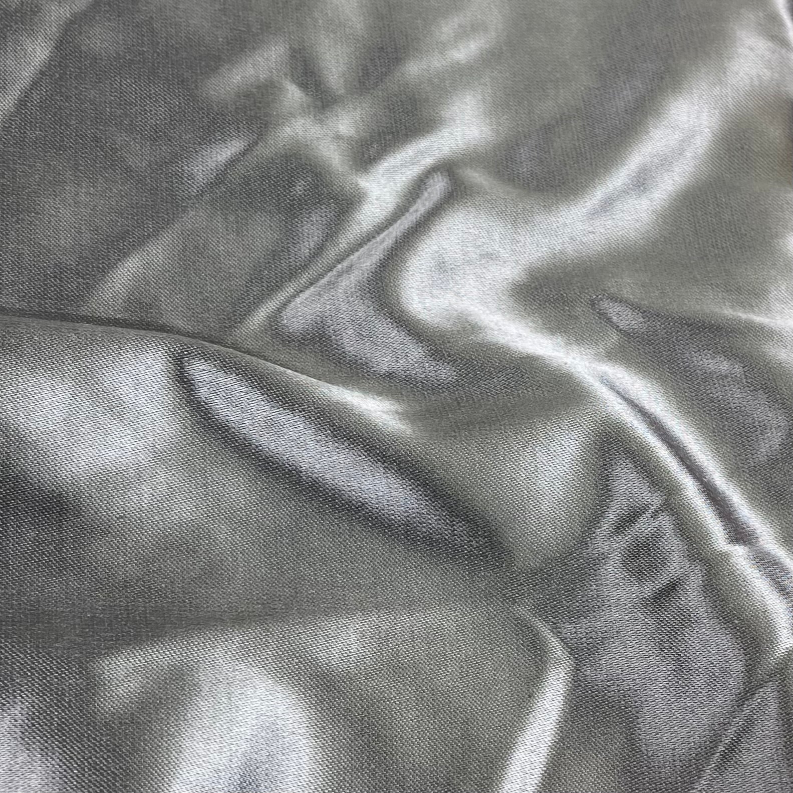 Cotton Blend Kasha Lining - Satin Rose Grey (WLN0079)