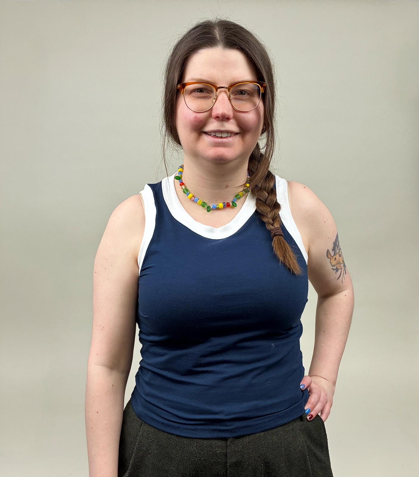 Cotton Jersey - Ink Blue (KJE1400,1437:38)