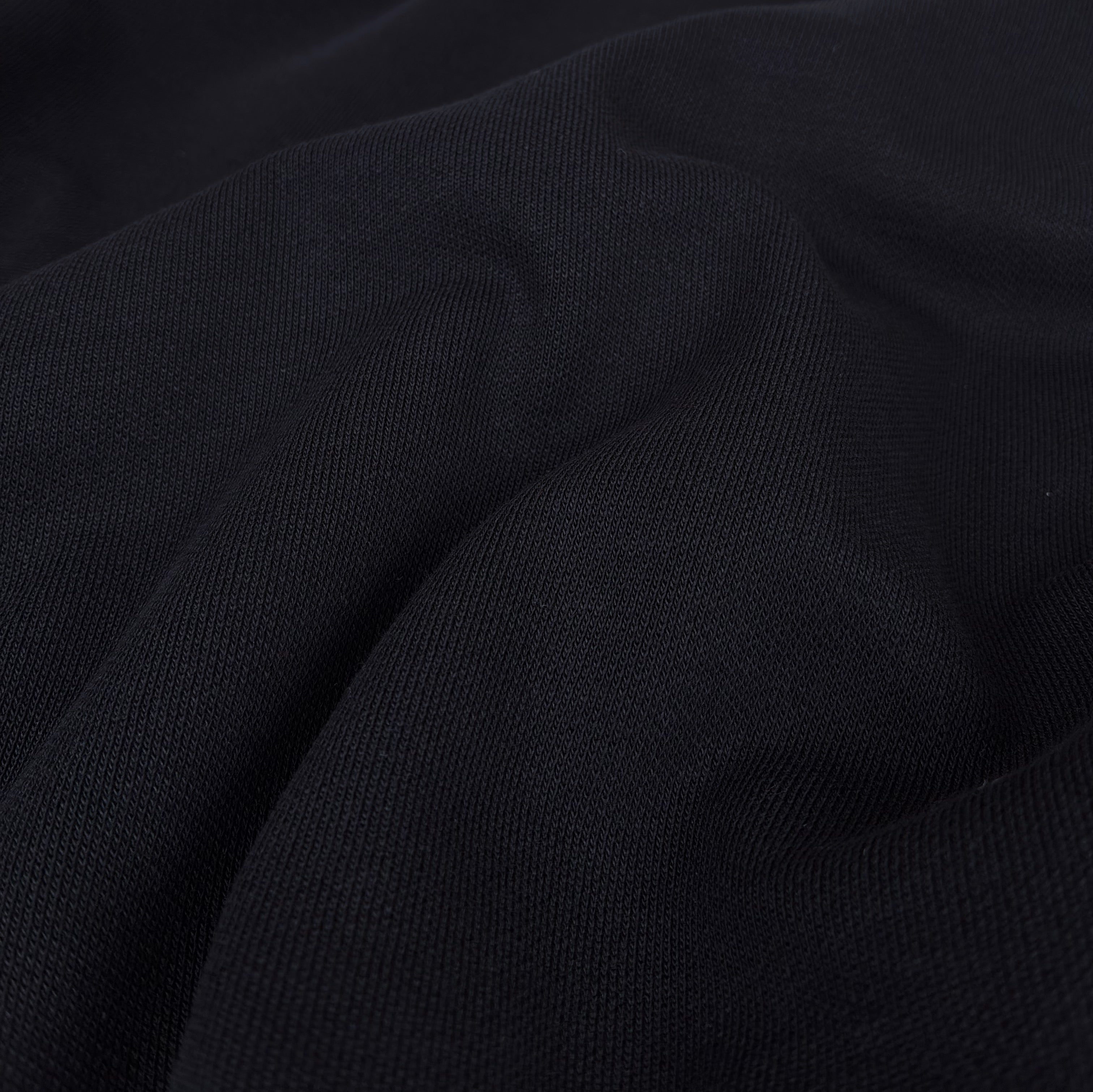 Cotton Pique - Black (KPW0048)