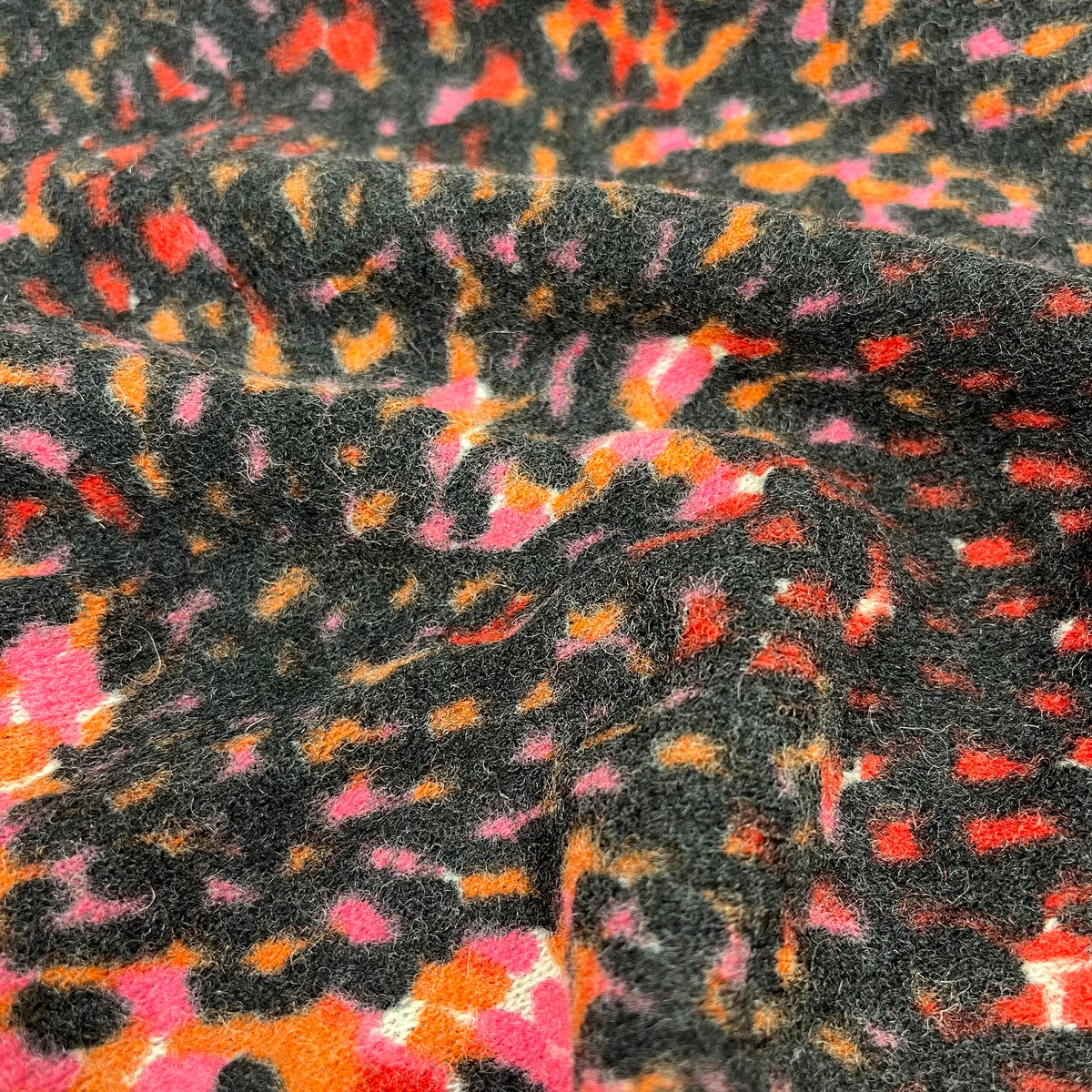 Sweater Knit - Cheetah Pop (KSW0534)