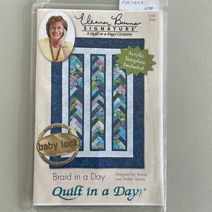 Quilt in a Day "Braid in a Day" Pattern (PXX0602)