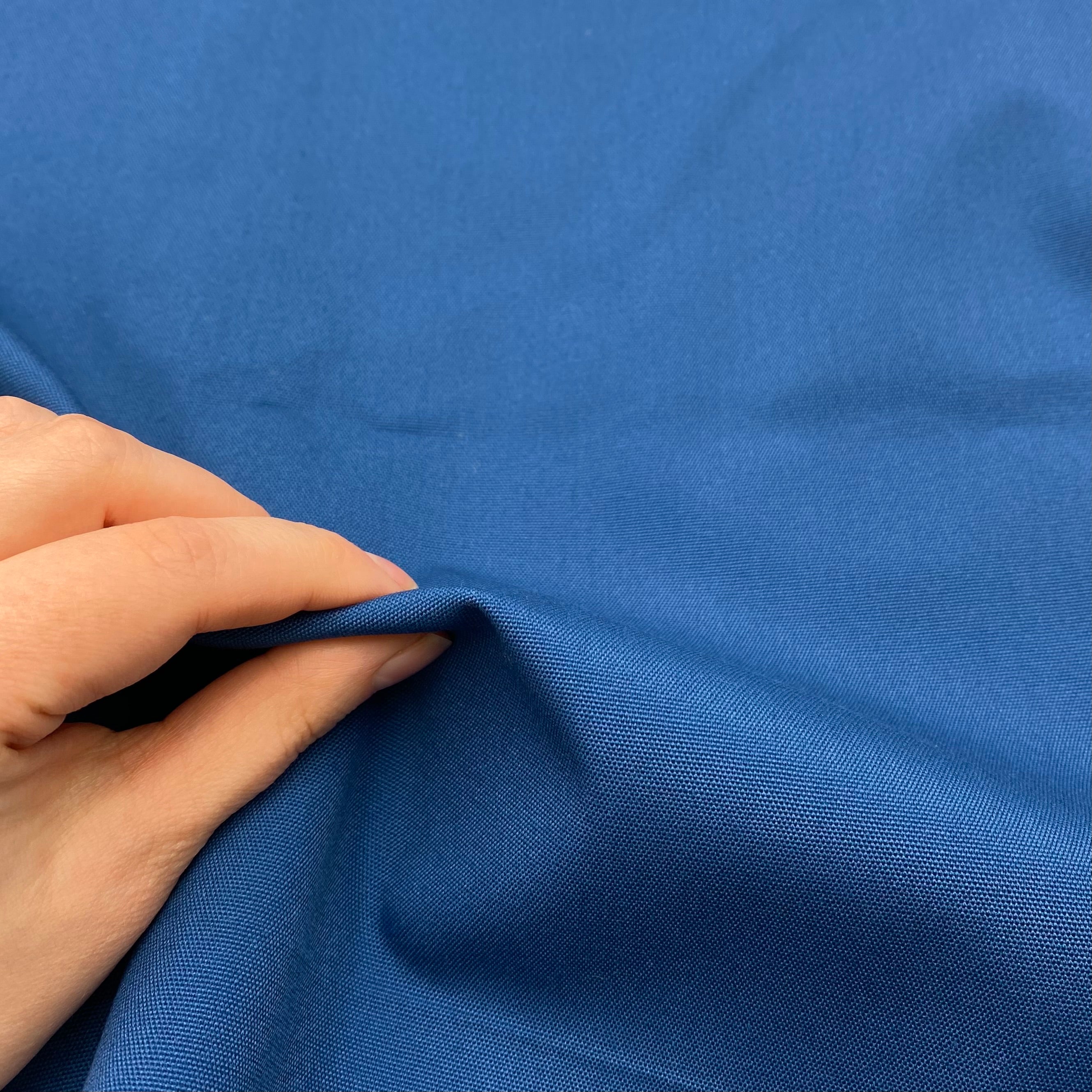 Cotton Blend Suiting - Deep Blue (WSW0687)