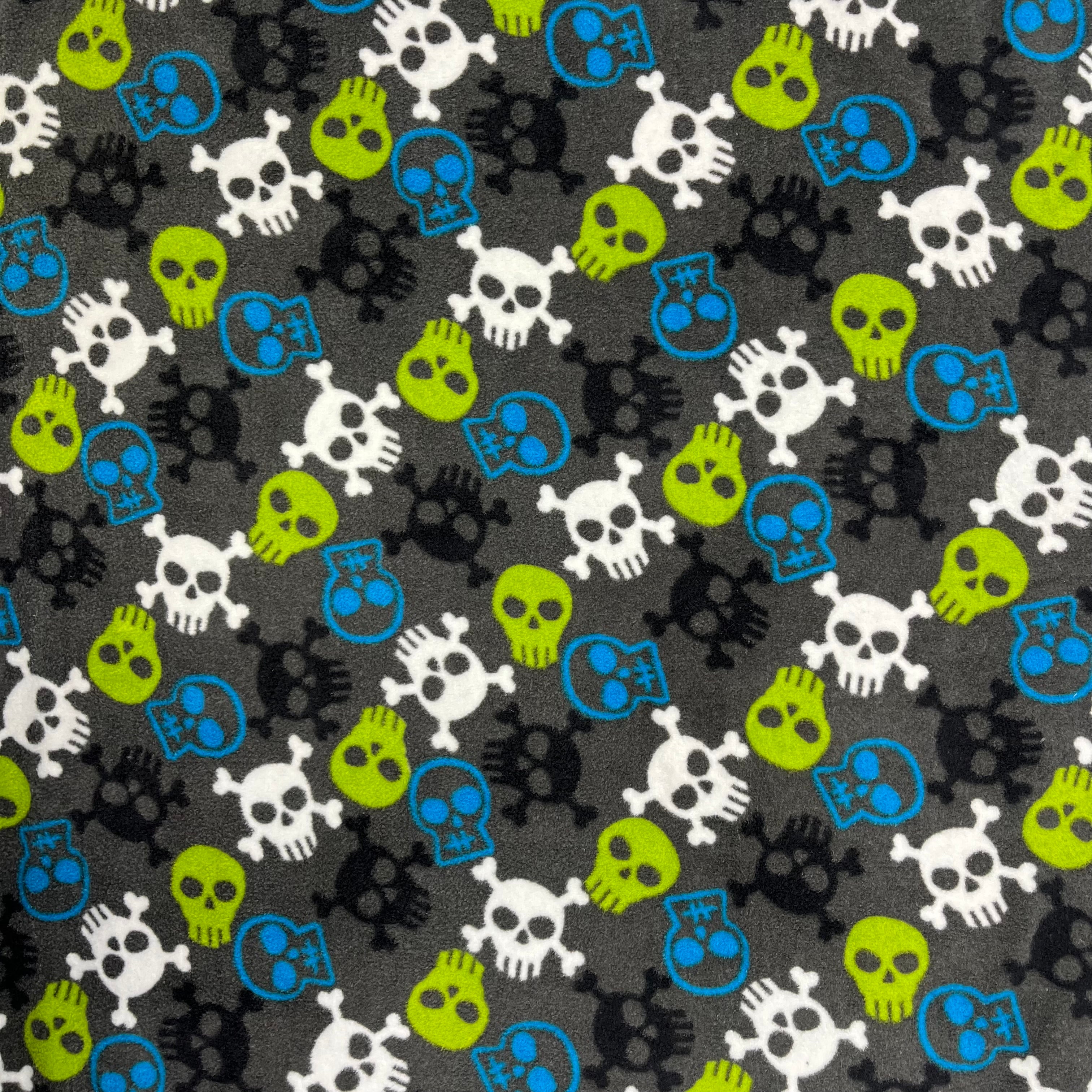 Fleece - Skulls & Crossbones (KFC0370)