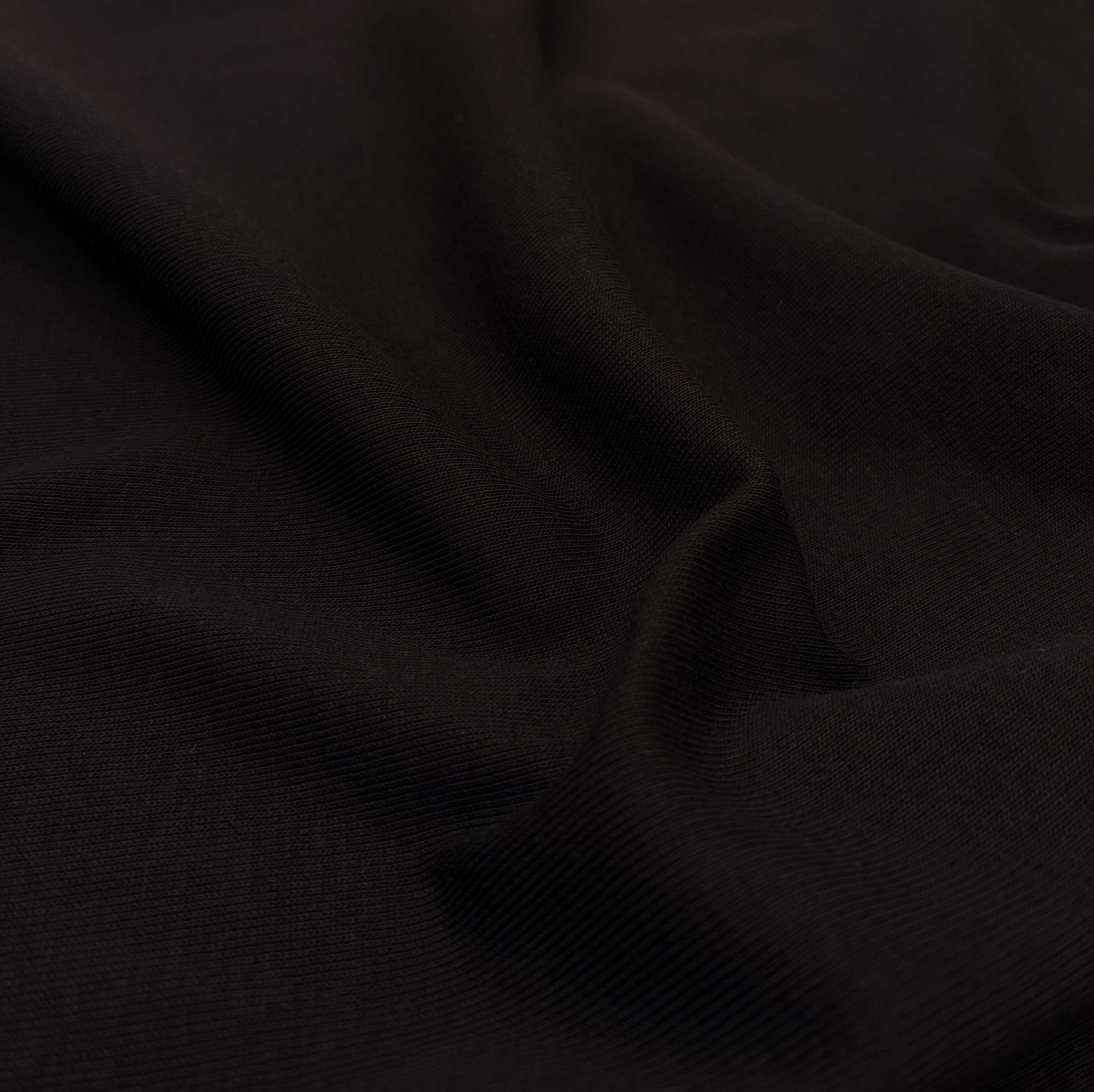 Cotton Baby Rib - Black (KRB0651)