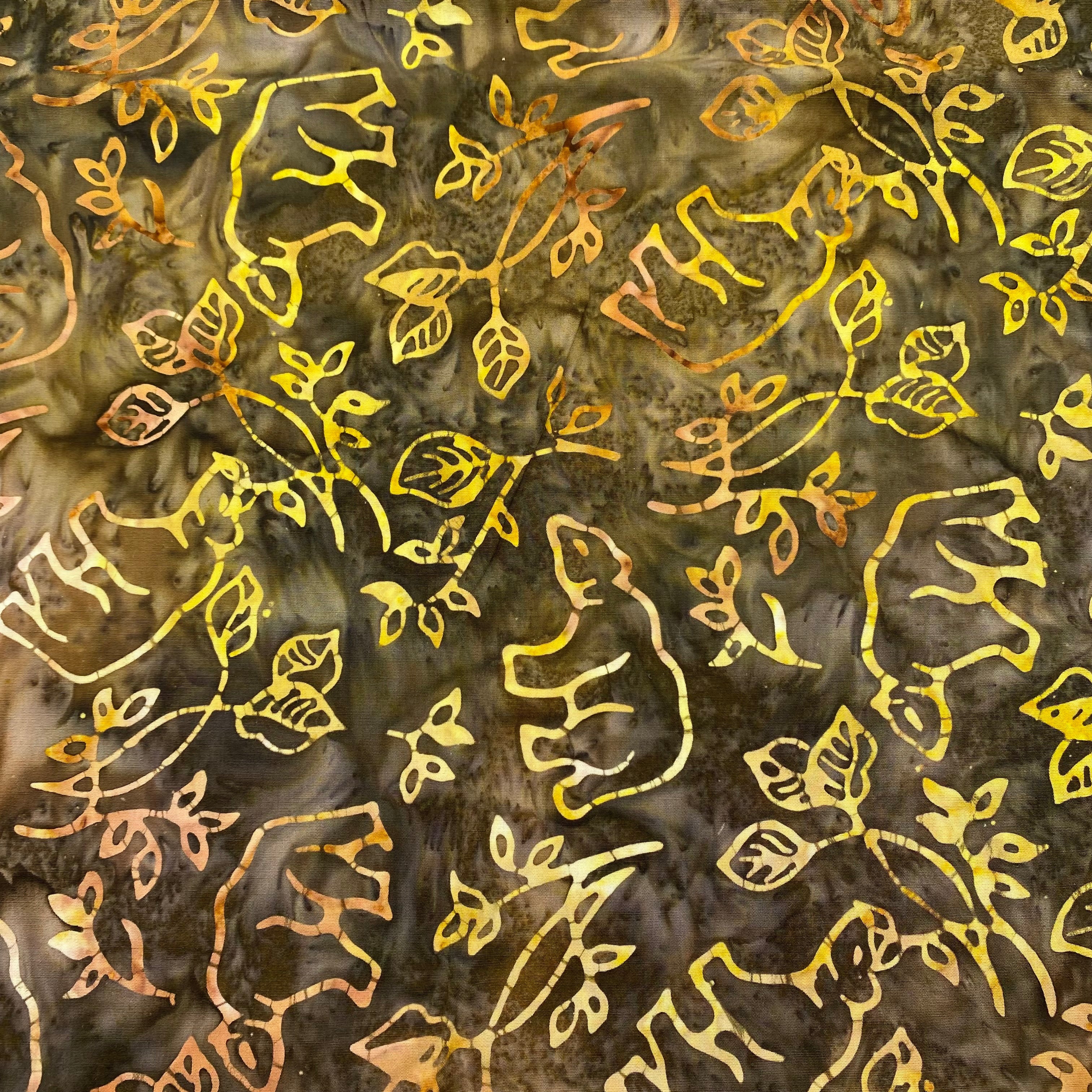 Quilting Cotton - Brown Bear Batik (WQC2741)