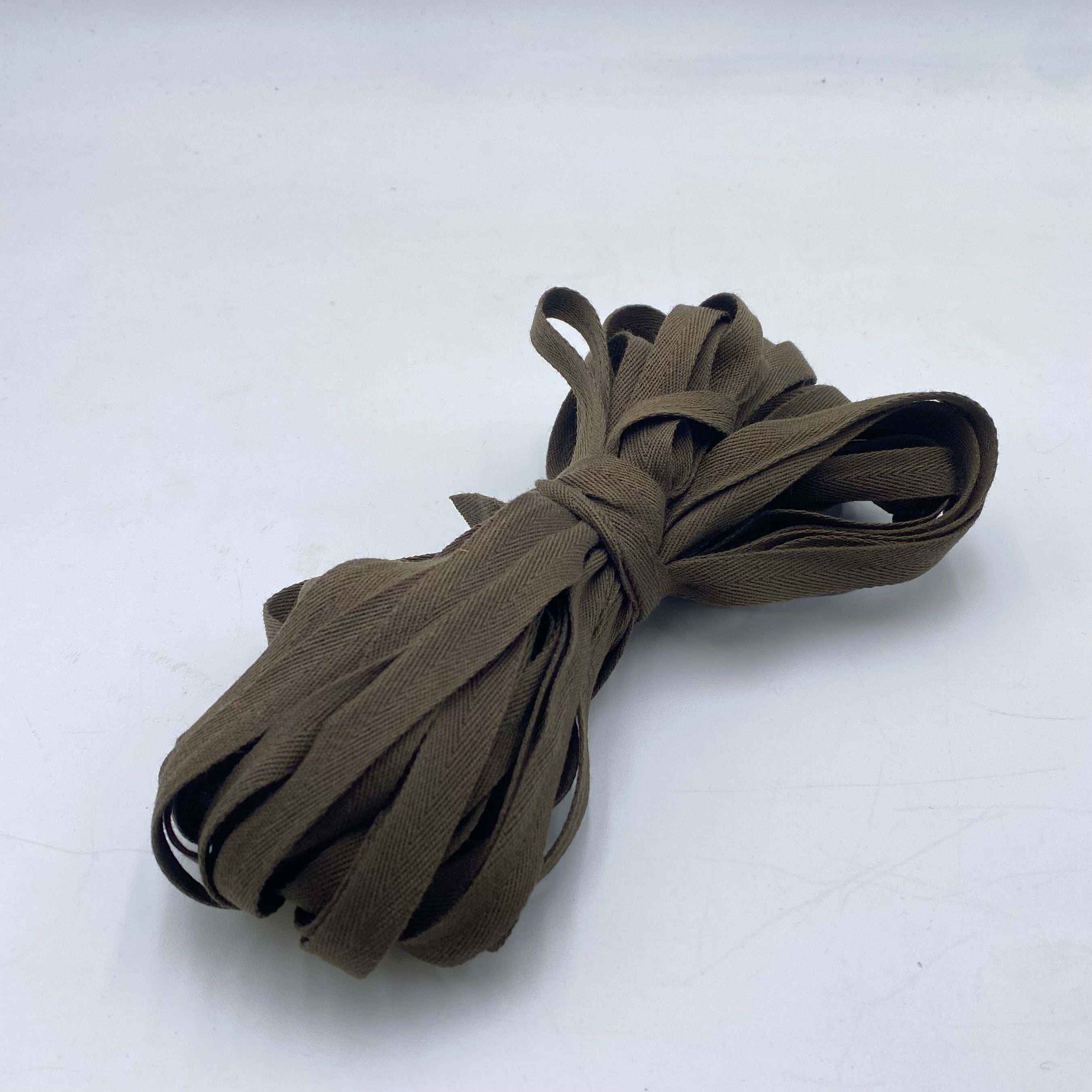 Cotton Twill Tape - Khaki - 15m Bundle (NXX1754)