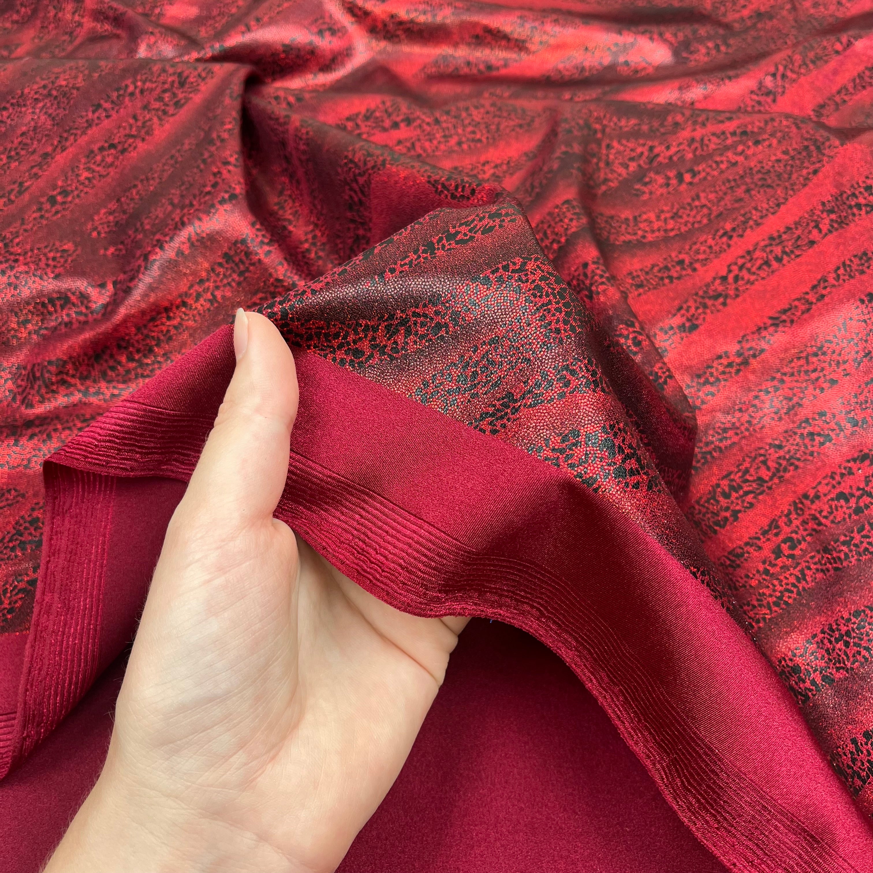 Dance Lycra - Scarlet Shimmer (KAC0895)