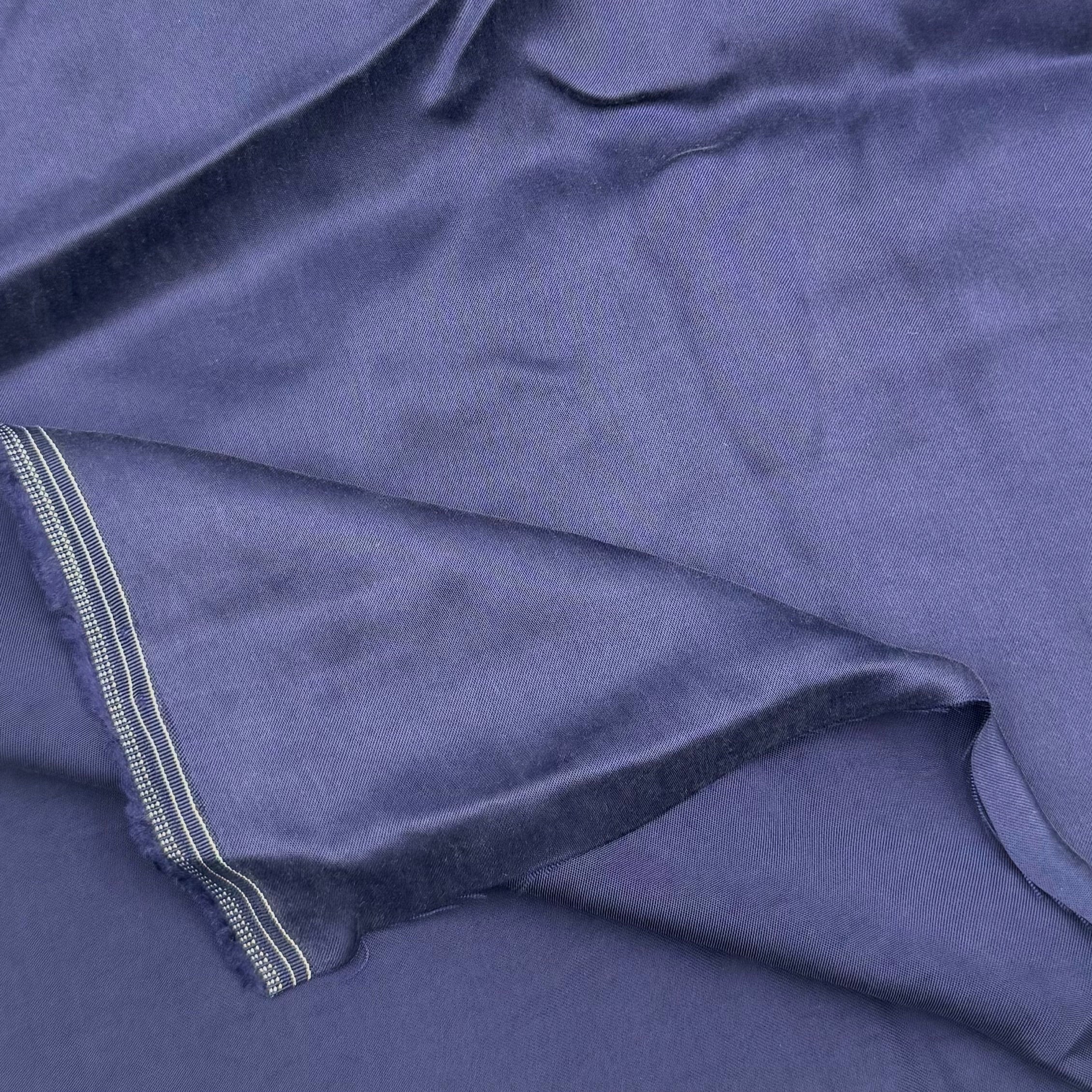Velvety Sandwashed Cupro Dress Weight - Navy (WDW3696)