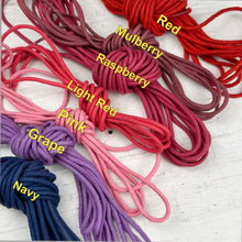 Load image into Gallery viewer, Lace Cording with Aglets, 9 Colours (NCD0035:49)
