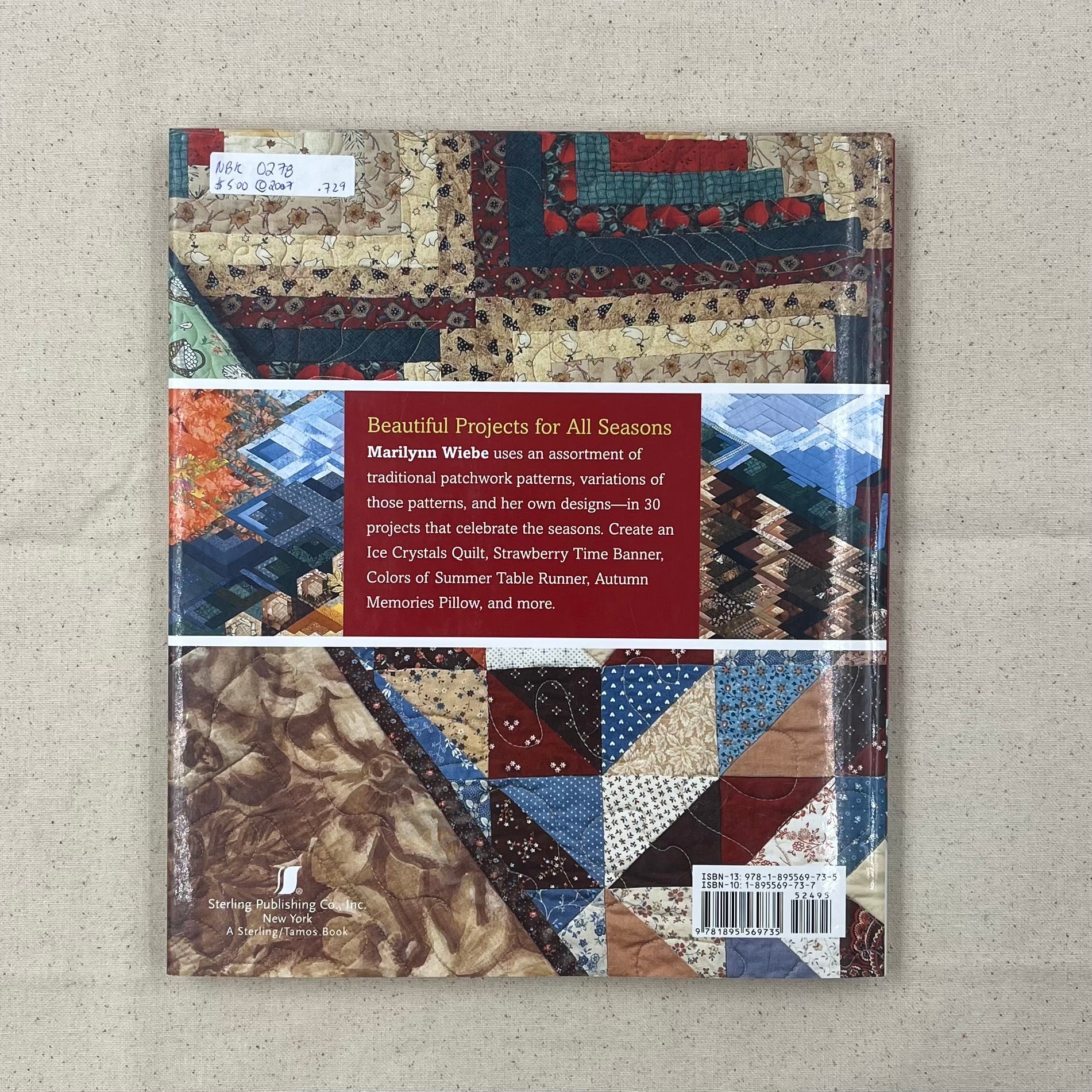 Sewing Book - Sensational Patchwork Quilting (NBK0278)