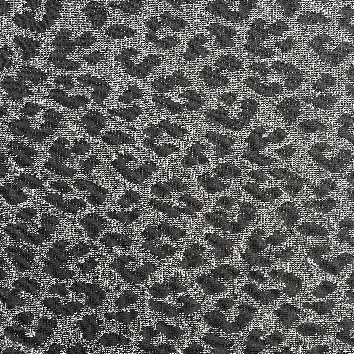 Sweater Knit - Black Leopard (KSW0533)