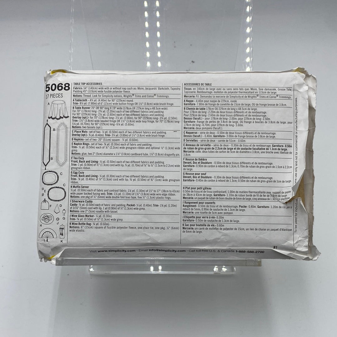 SIMPLICITY Patter One-Size, Table Top, (PSI5068)(NPA)