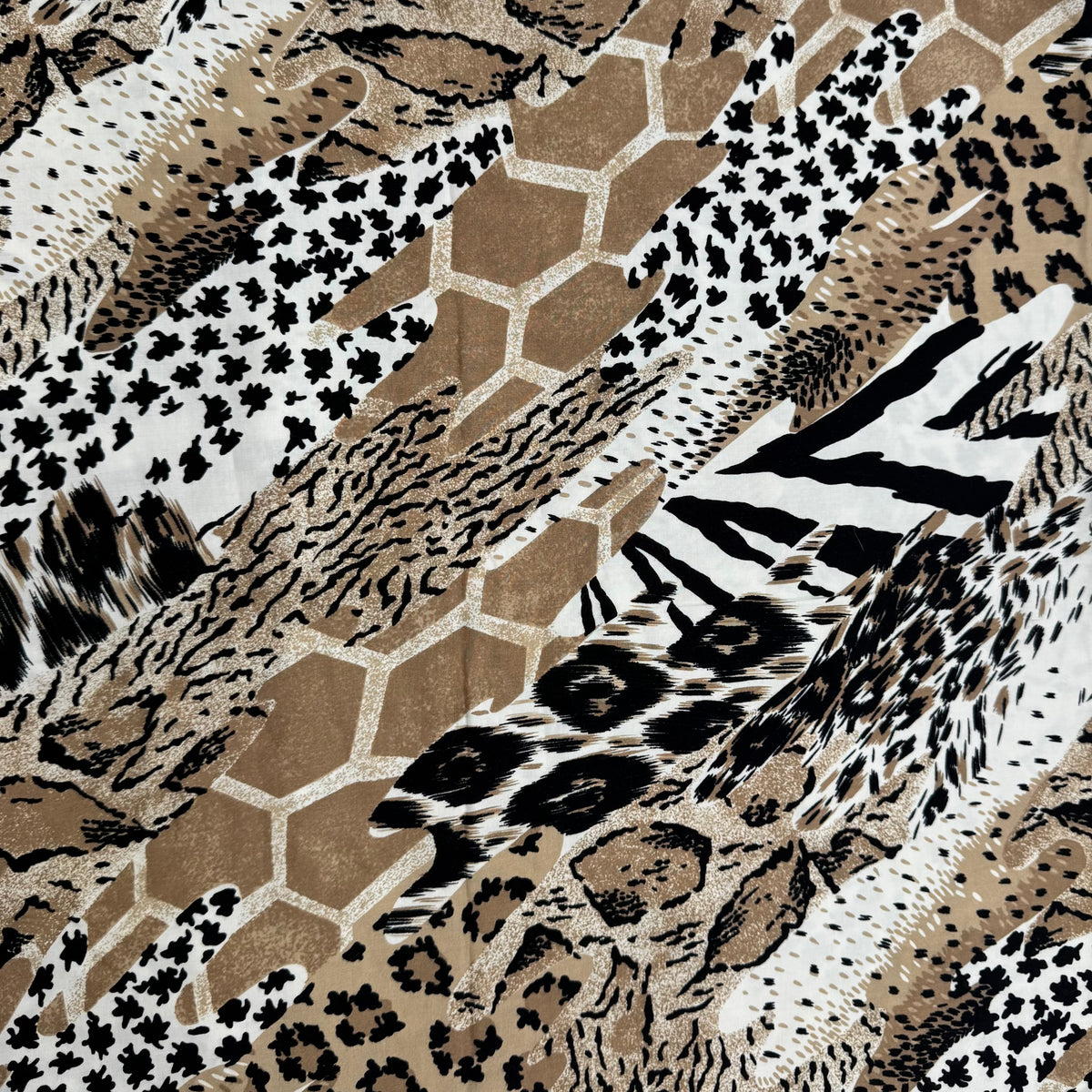 Rayon Shirting - Animal Mashup (WDW3716)