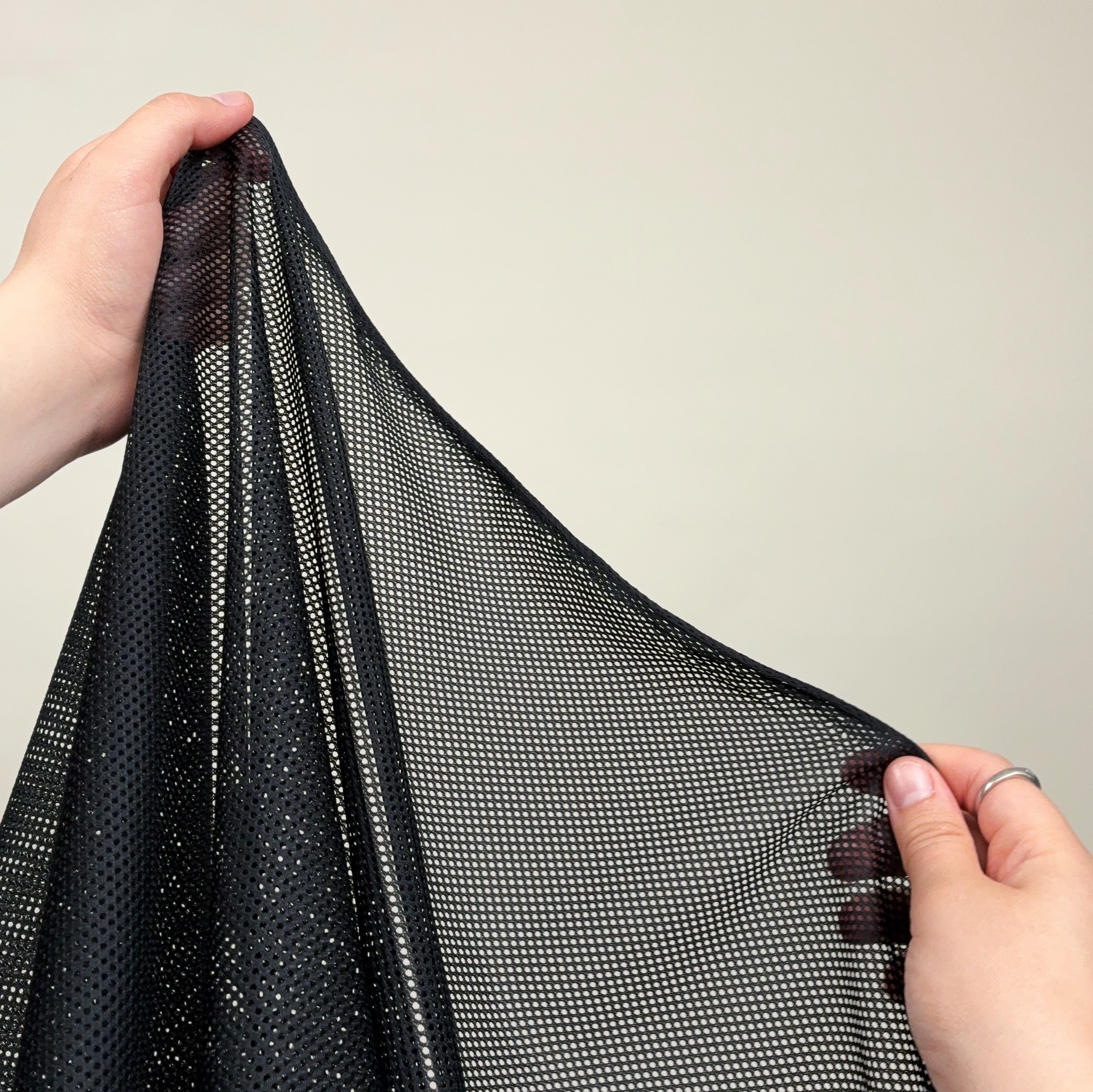 Recycled Micro Mesh - Black (KAC0866)
