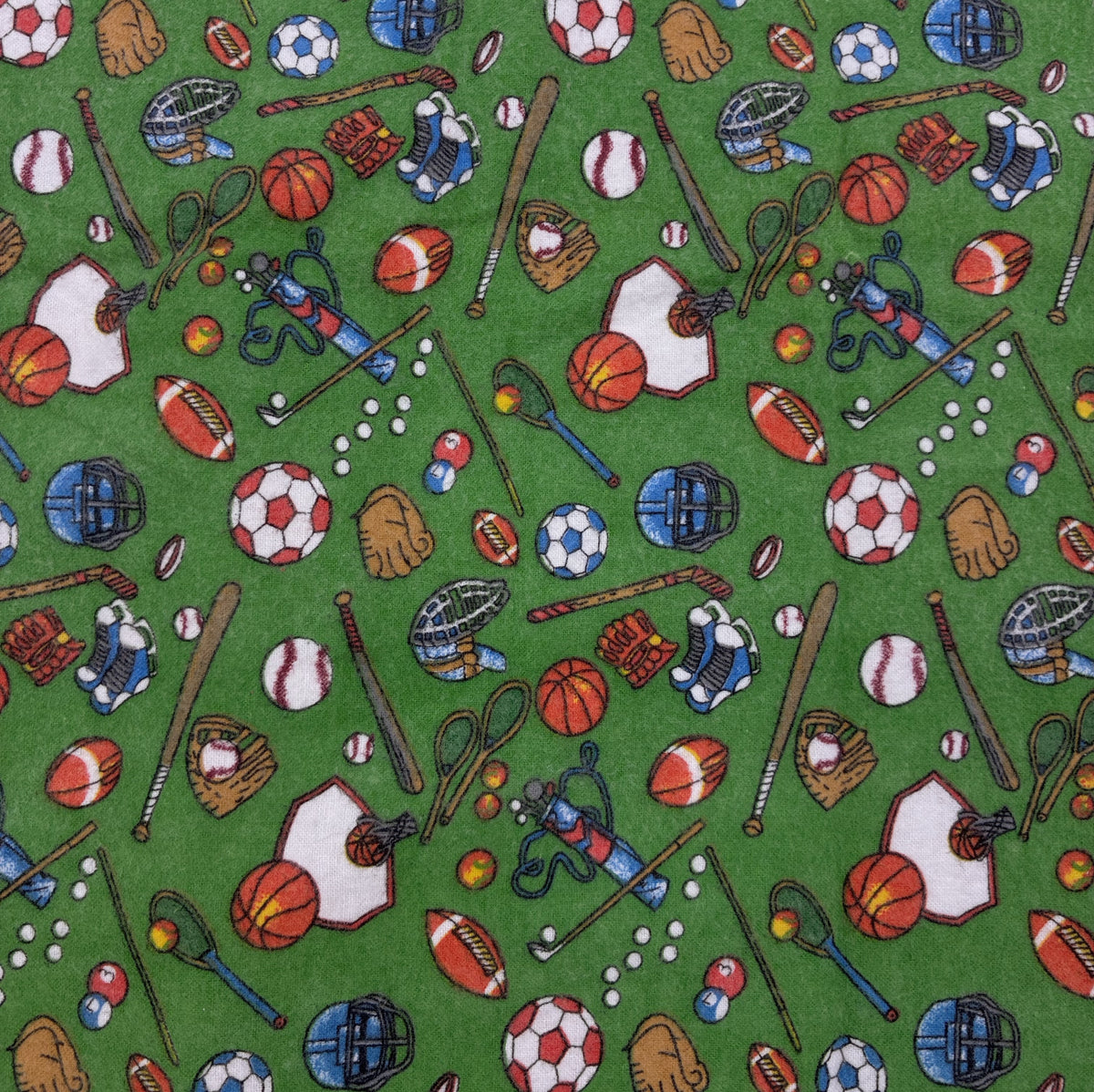 Cotton Flannelette - Sports (WFL0441:2)